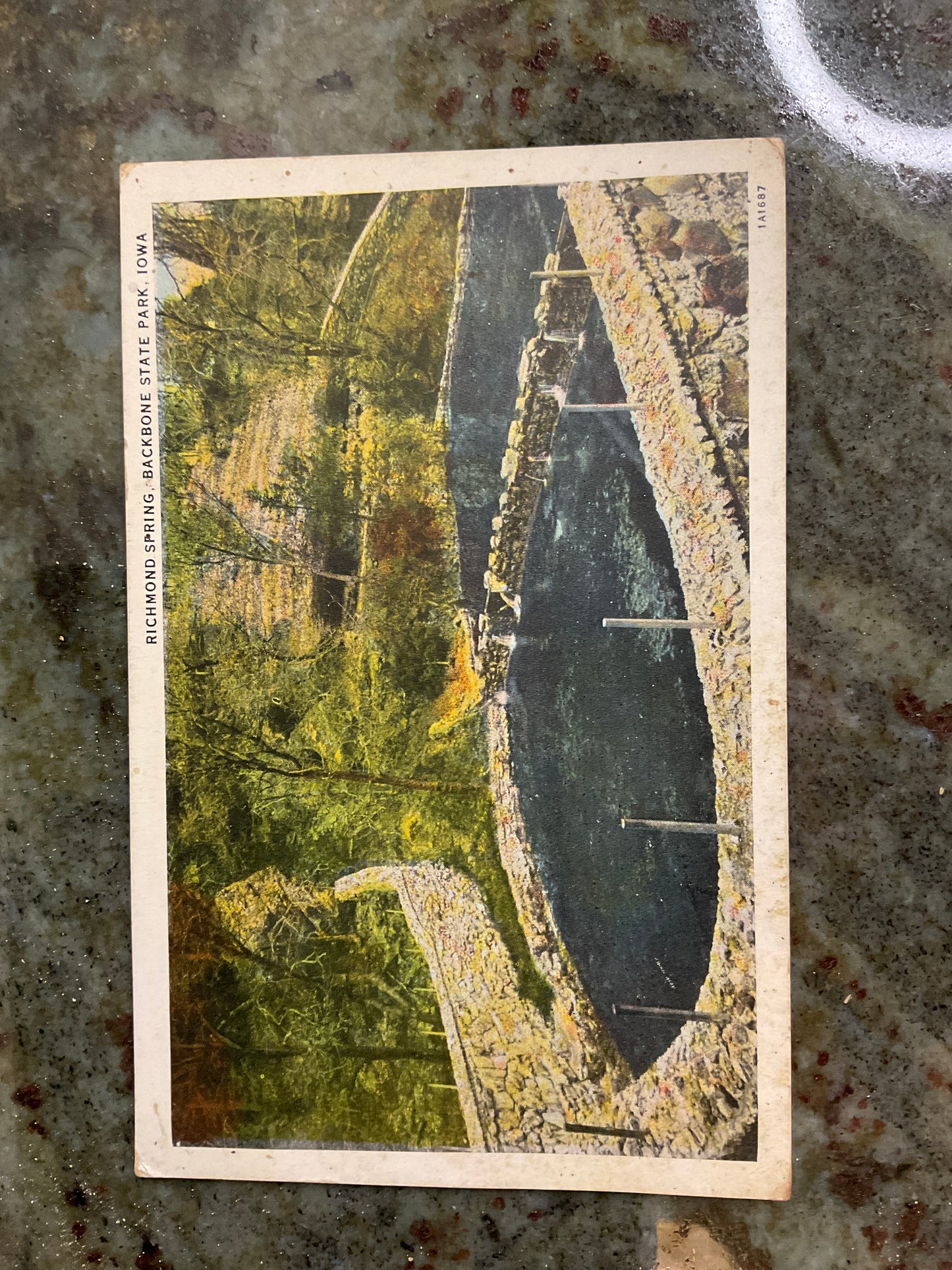 Backbone State Park IA Post Card