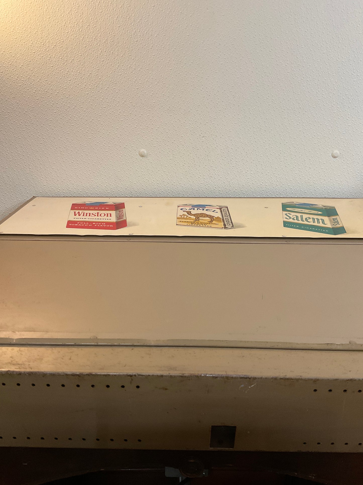 Vintage Cigarette Display Case