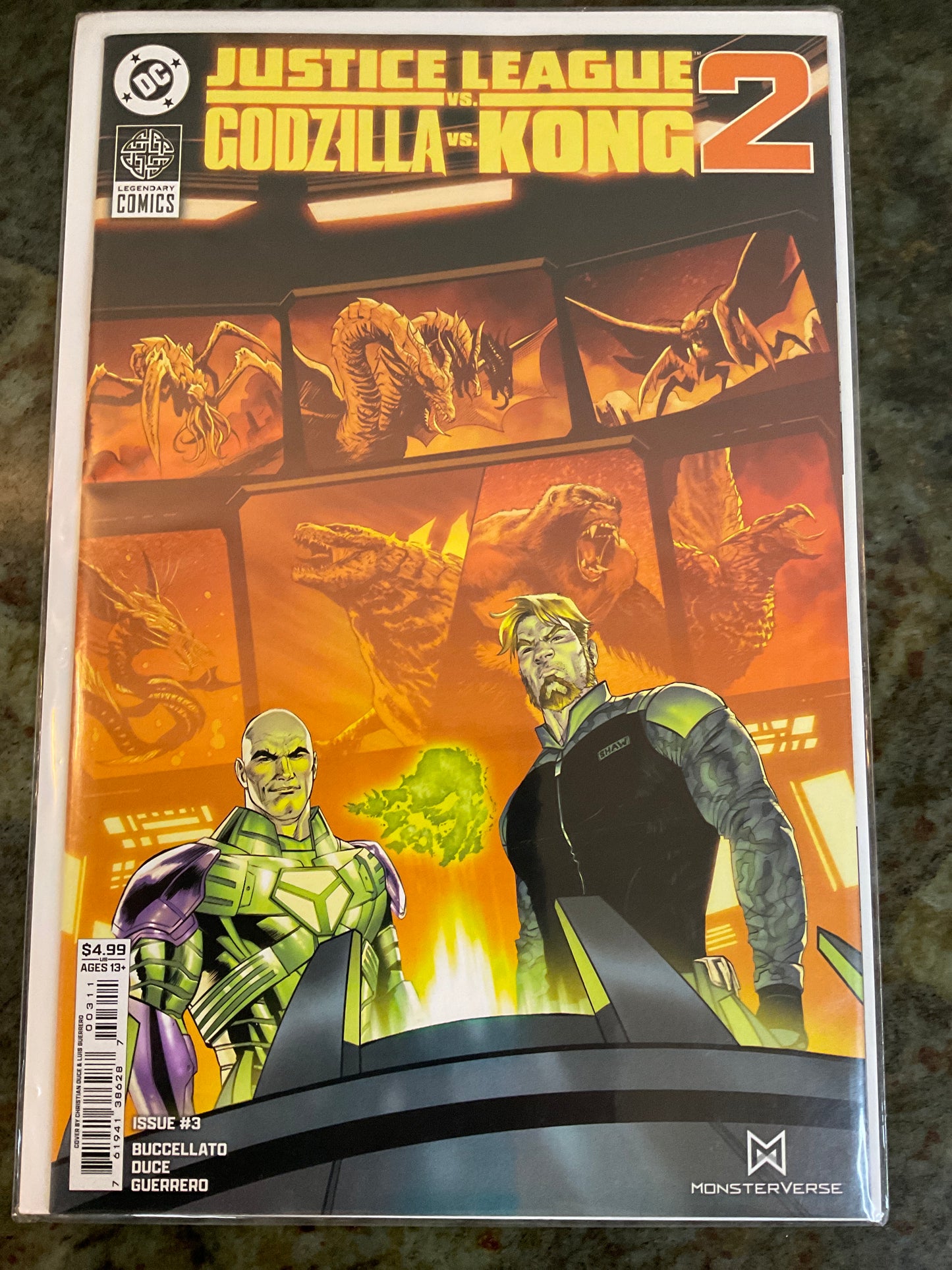 2025 Justice League VS Godzilla VS King Kong 2. #3