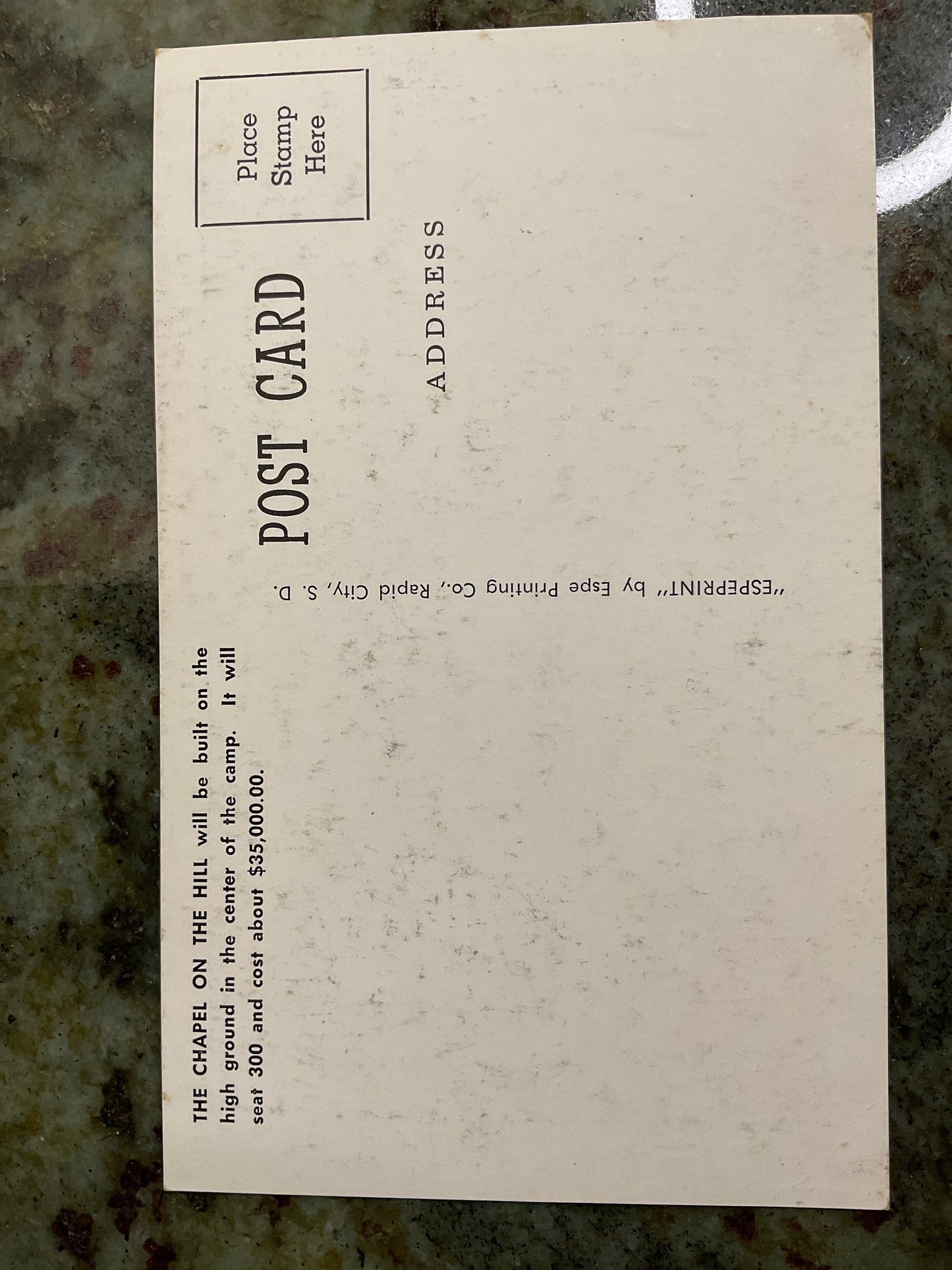 Vintage Post Card