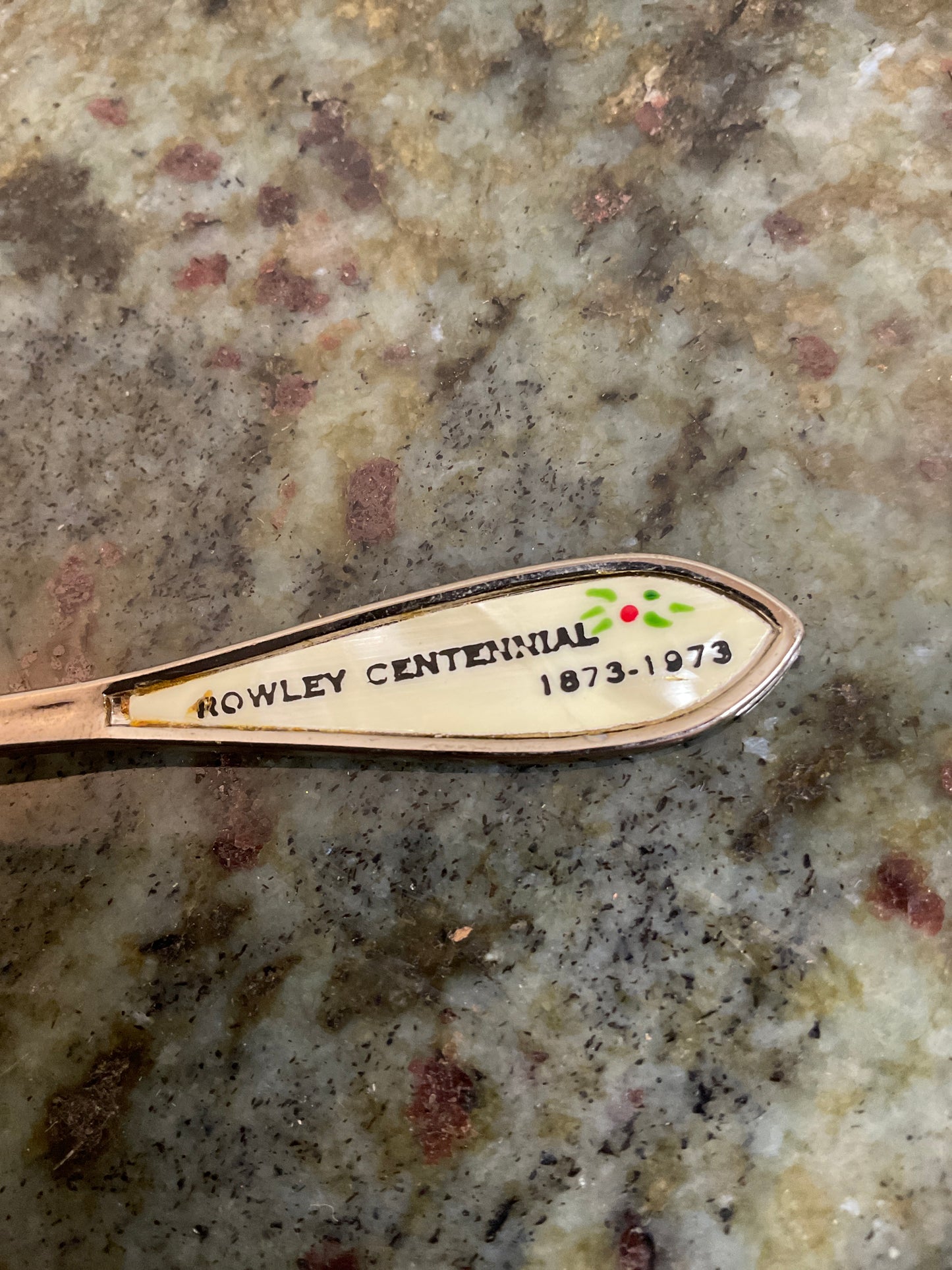 Rowley IA Centennial Spoon w/case