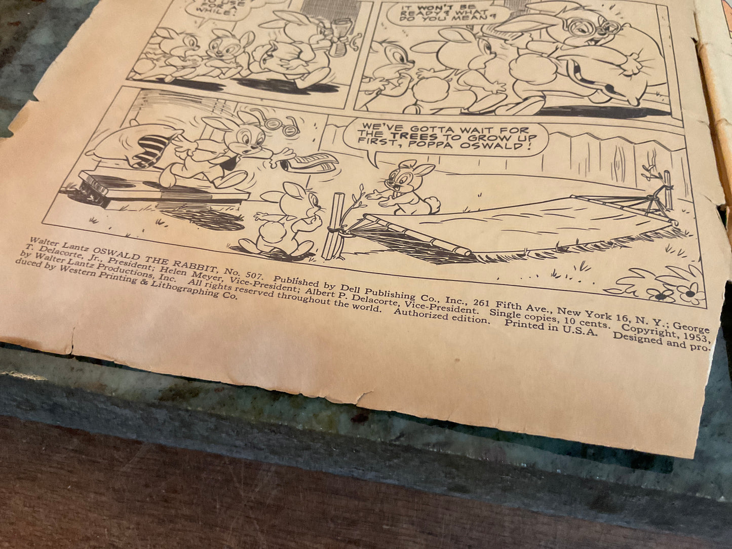 1953 Oswald The Rabbit #507