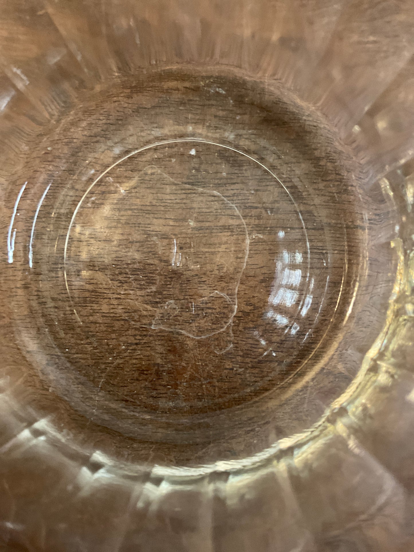 Vtg Hazel Atlas Glass Jelly Jar (no lid) #25