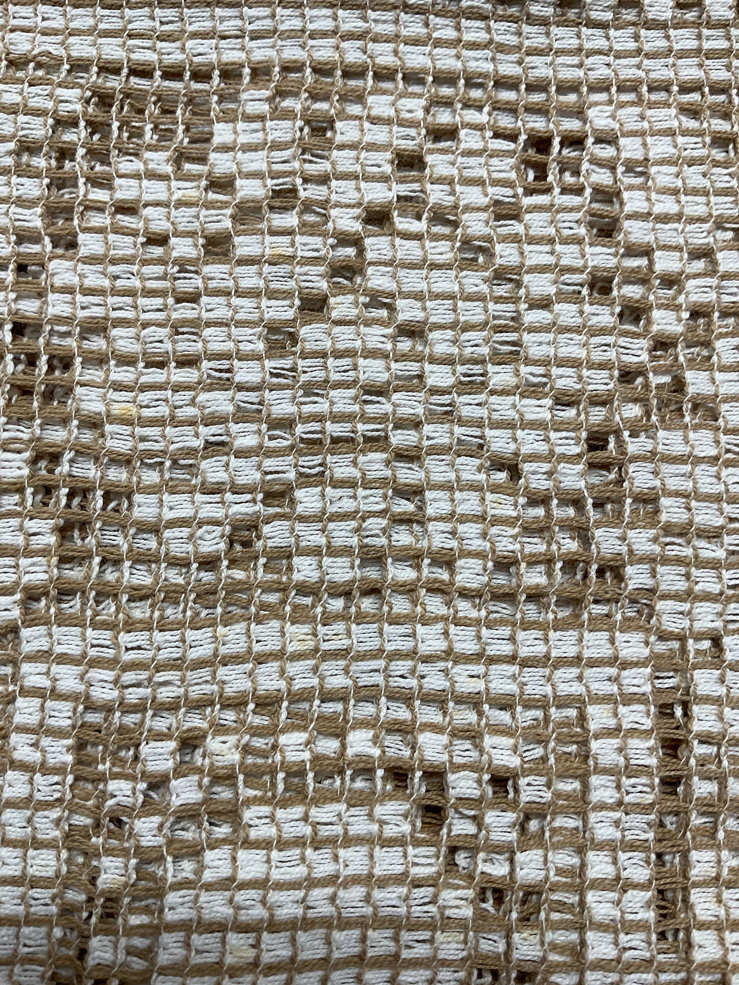 Set of 2 Filet Crochet Small Placemats 13” x 9”