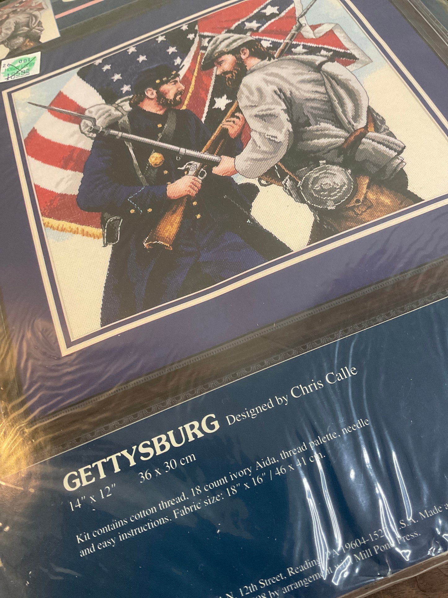 Gettysburg Counted Cross Stitch