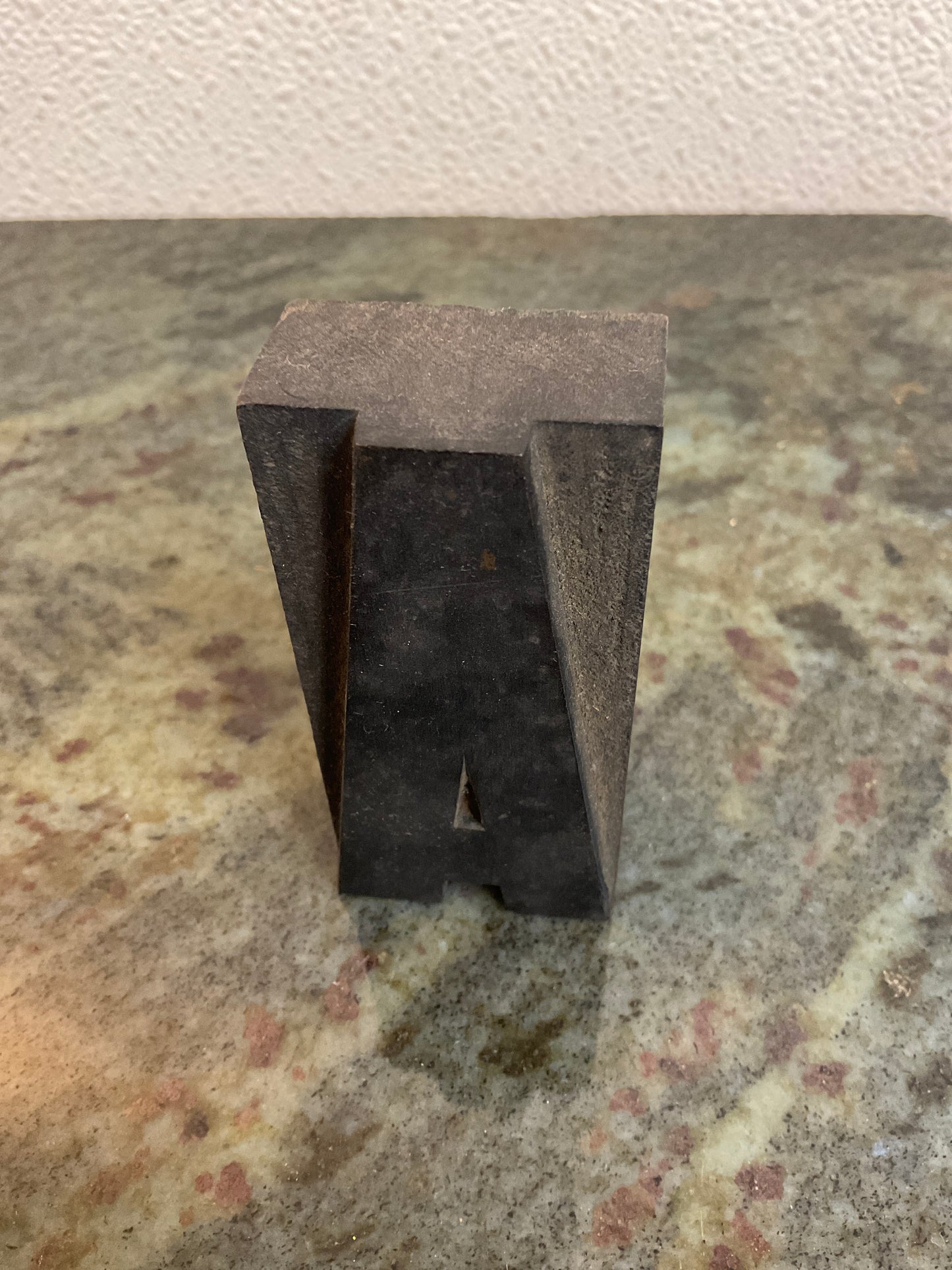 Printers Block Letter “A”