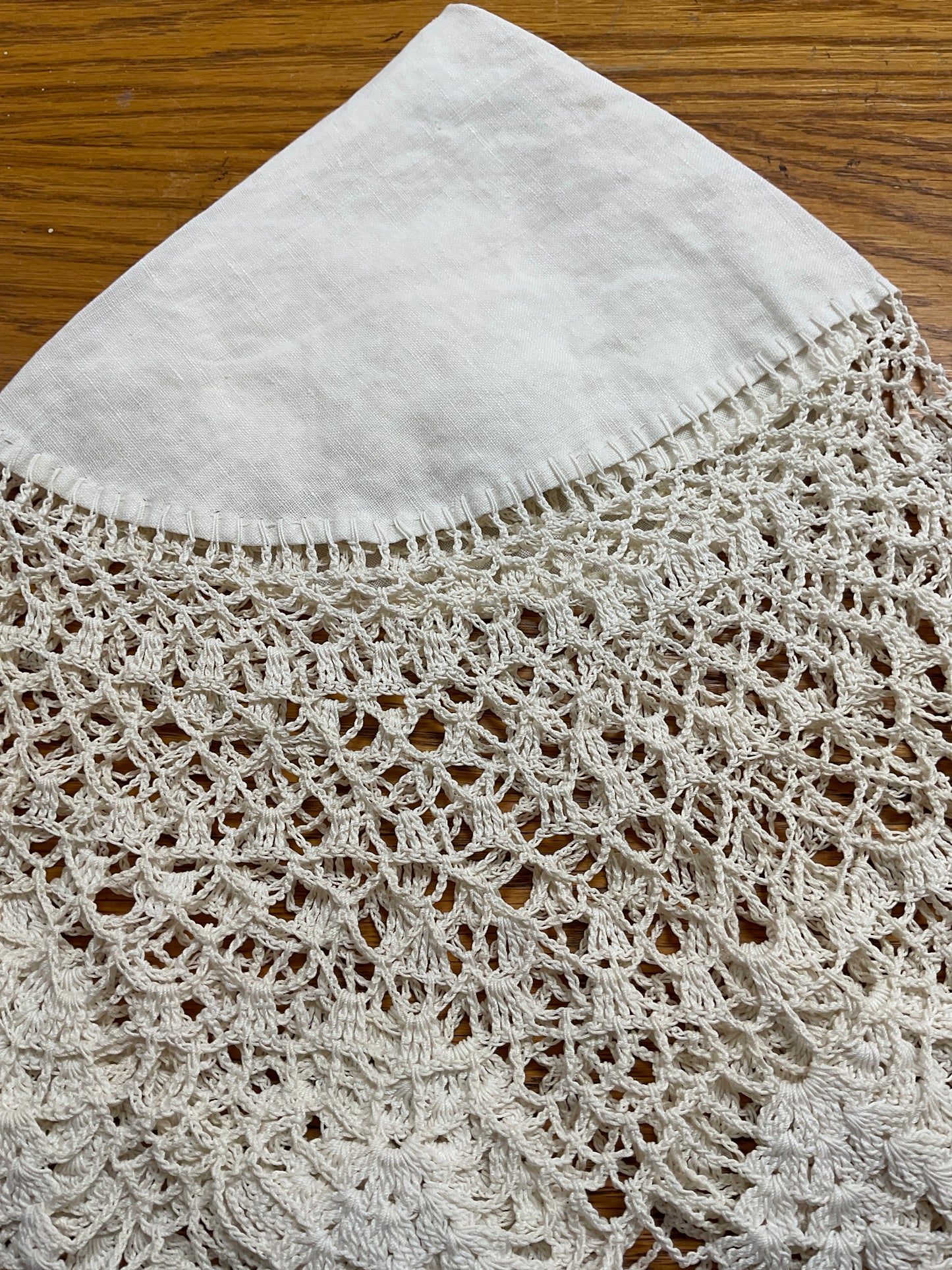 Vintage Round Crocheted Doily