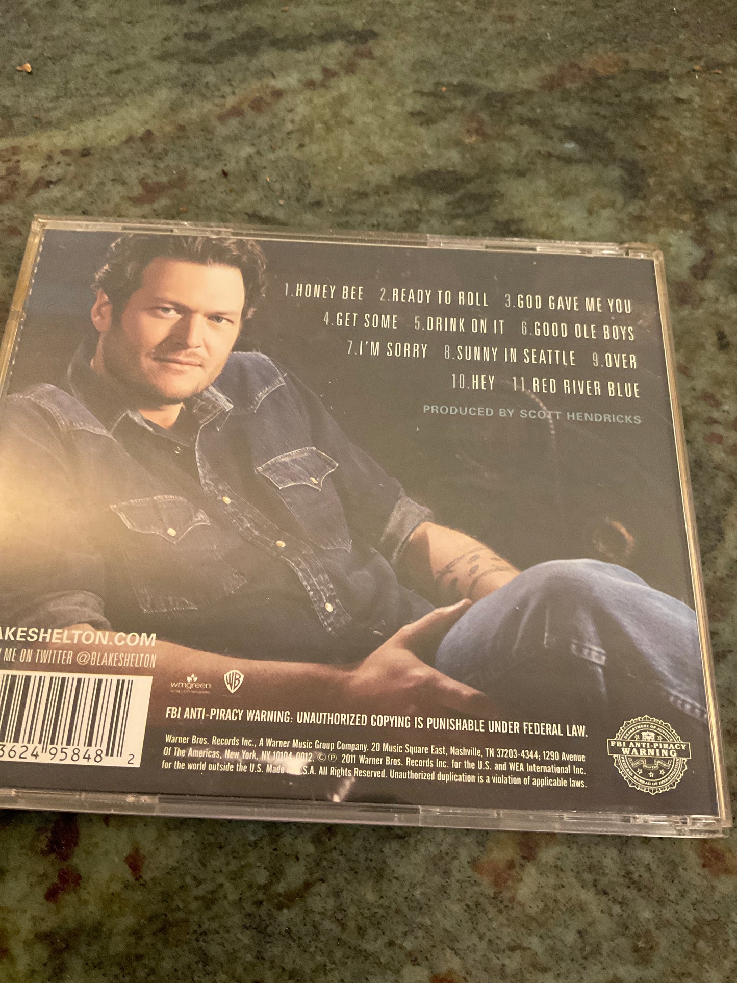 Blake Shelton RedRiver Blue CD