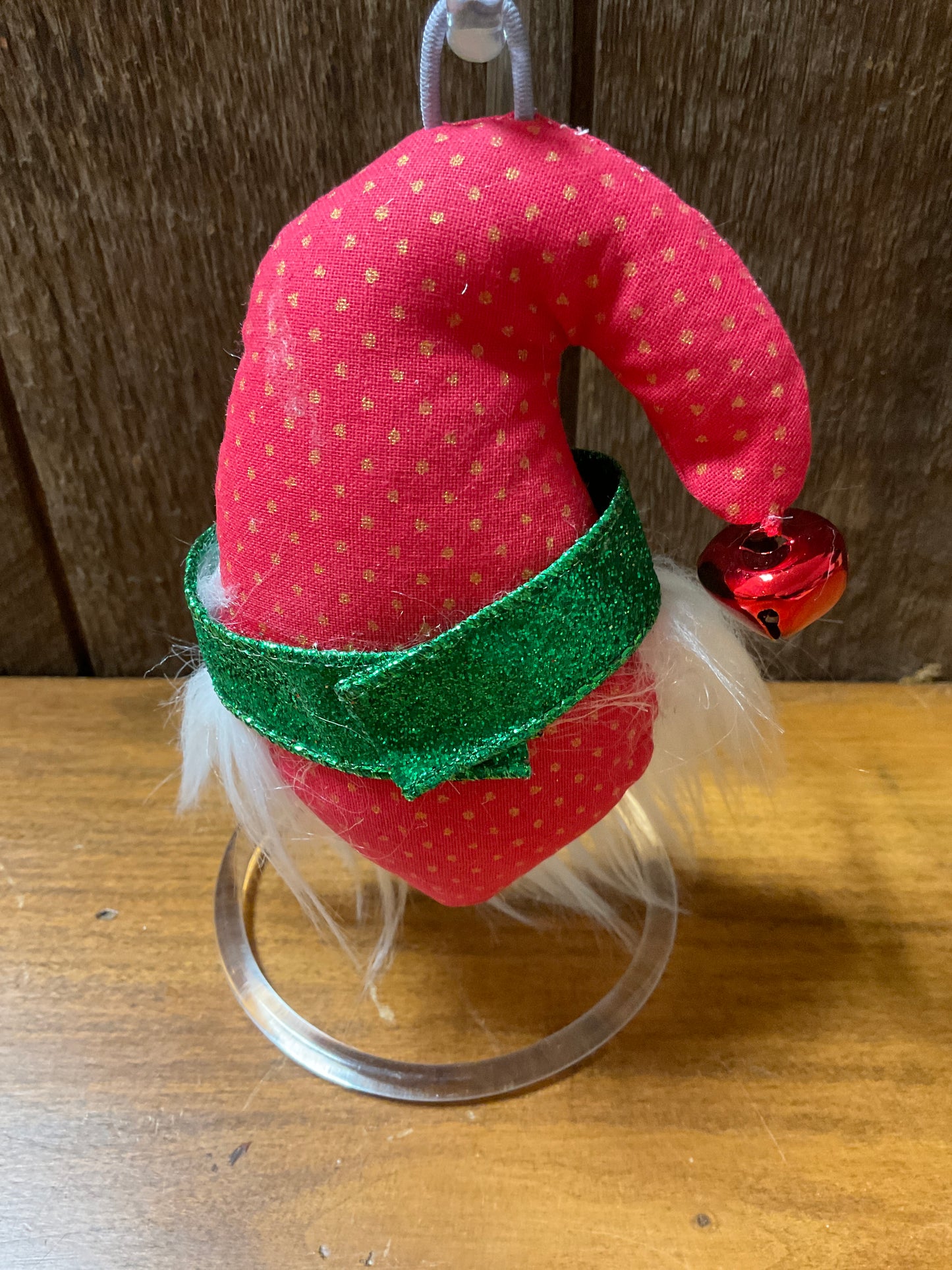 Soft Santa Ornament (stand not included)