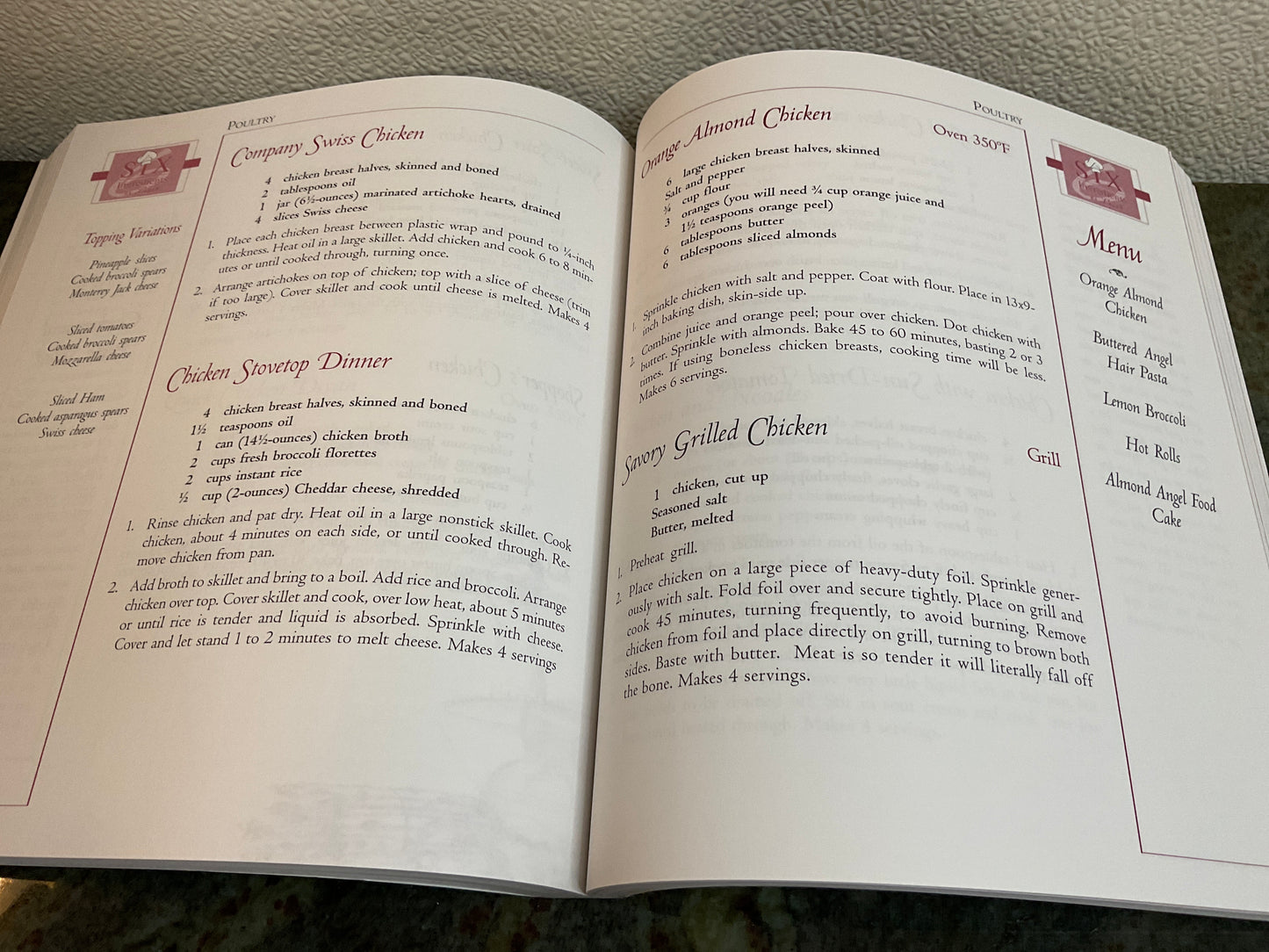 6 Ingred or Less Cookbook