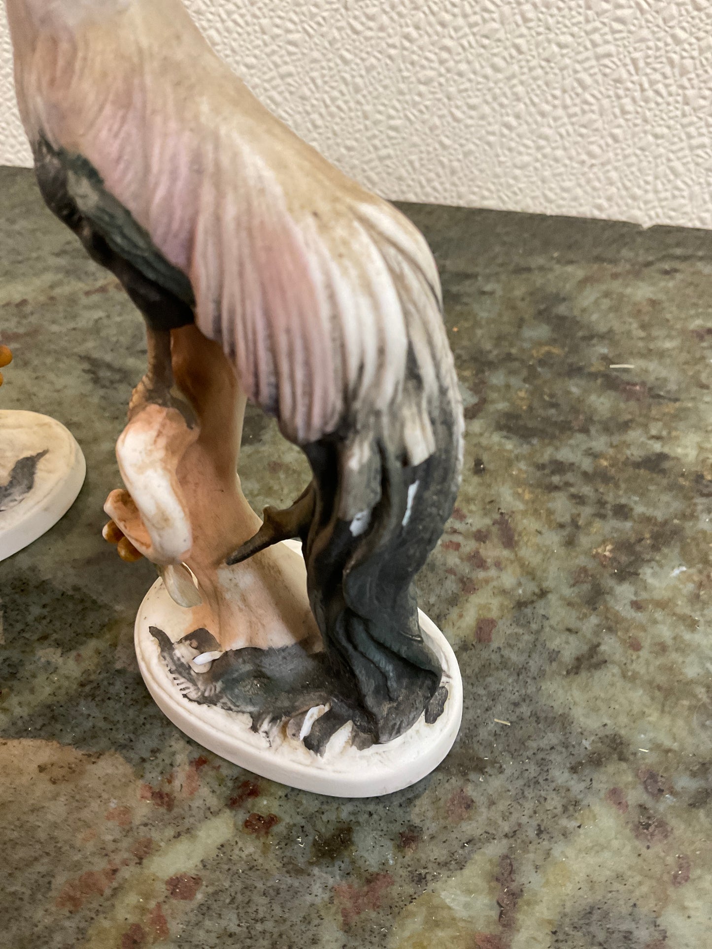 2PC Long Tail Roosters by Lefton