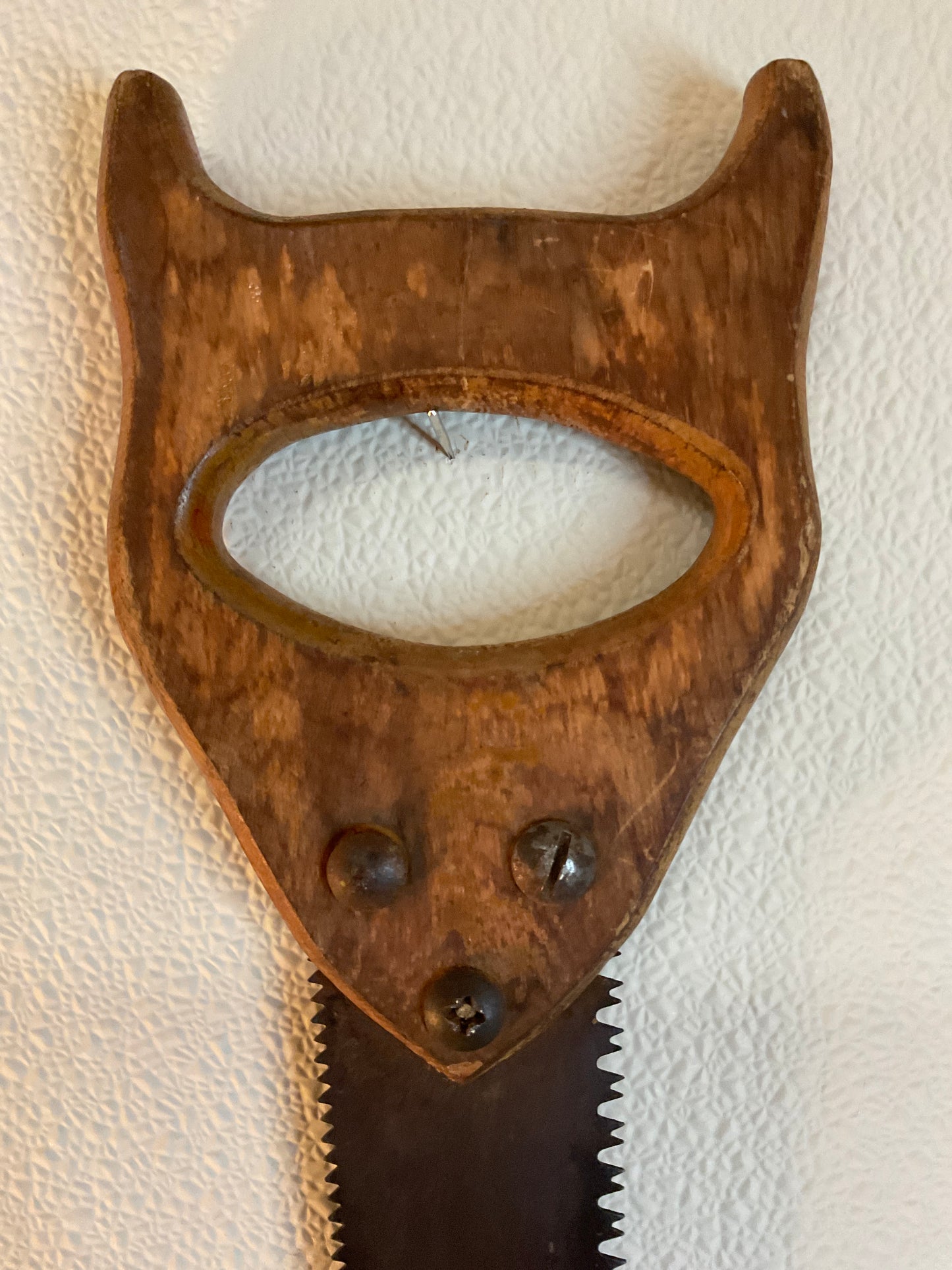 Vintage Double-Sided Hand Saw