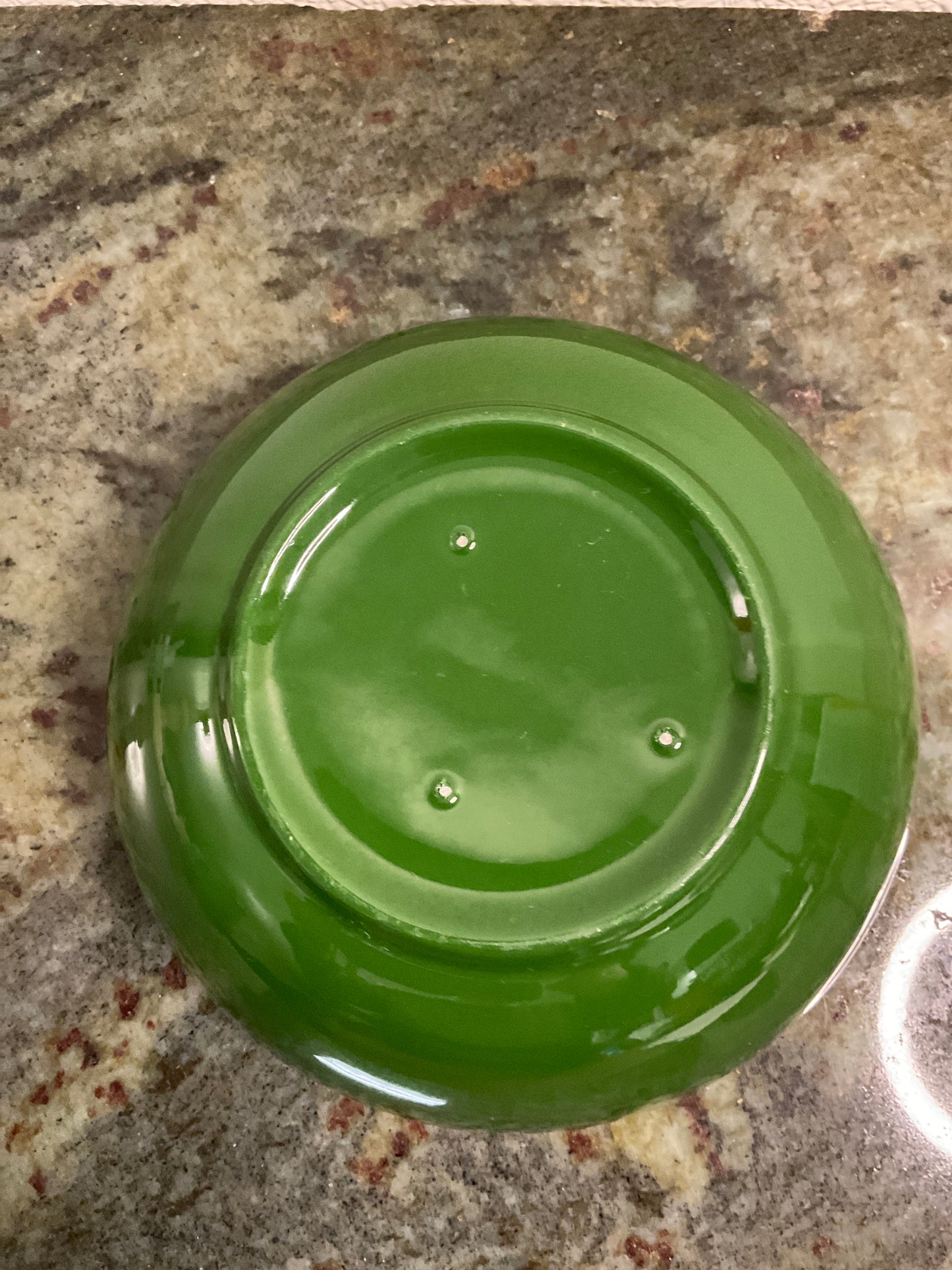 Dark Green Cereal Bowl