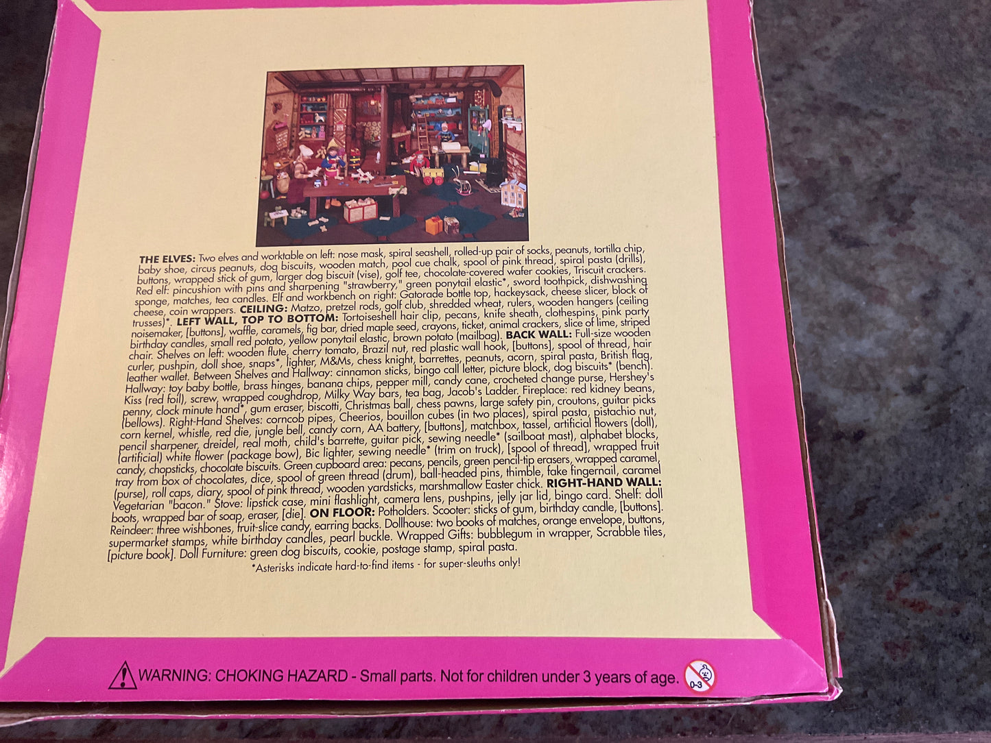 Can You Find? Elves Workshop 1000 Piece Puzzle