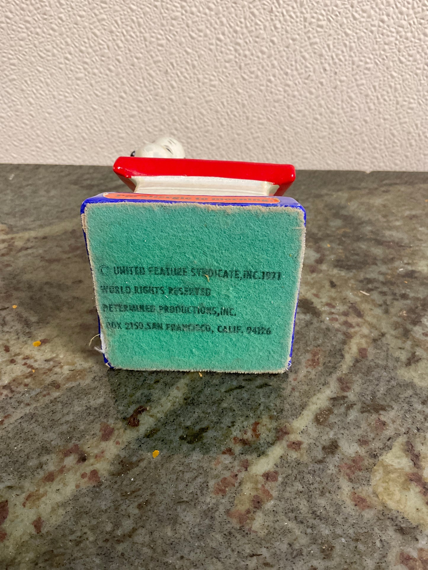 Vintage Snoopy “I’m Allergic to Mornings” Figurine