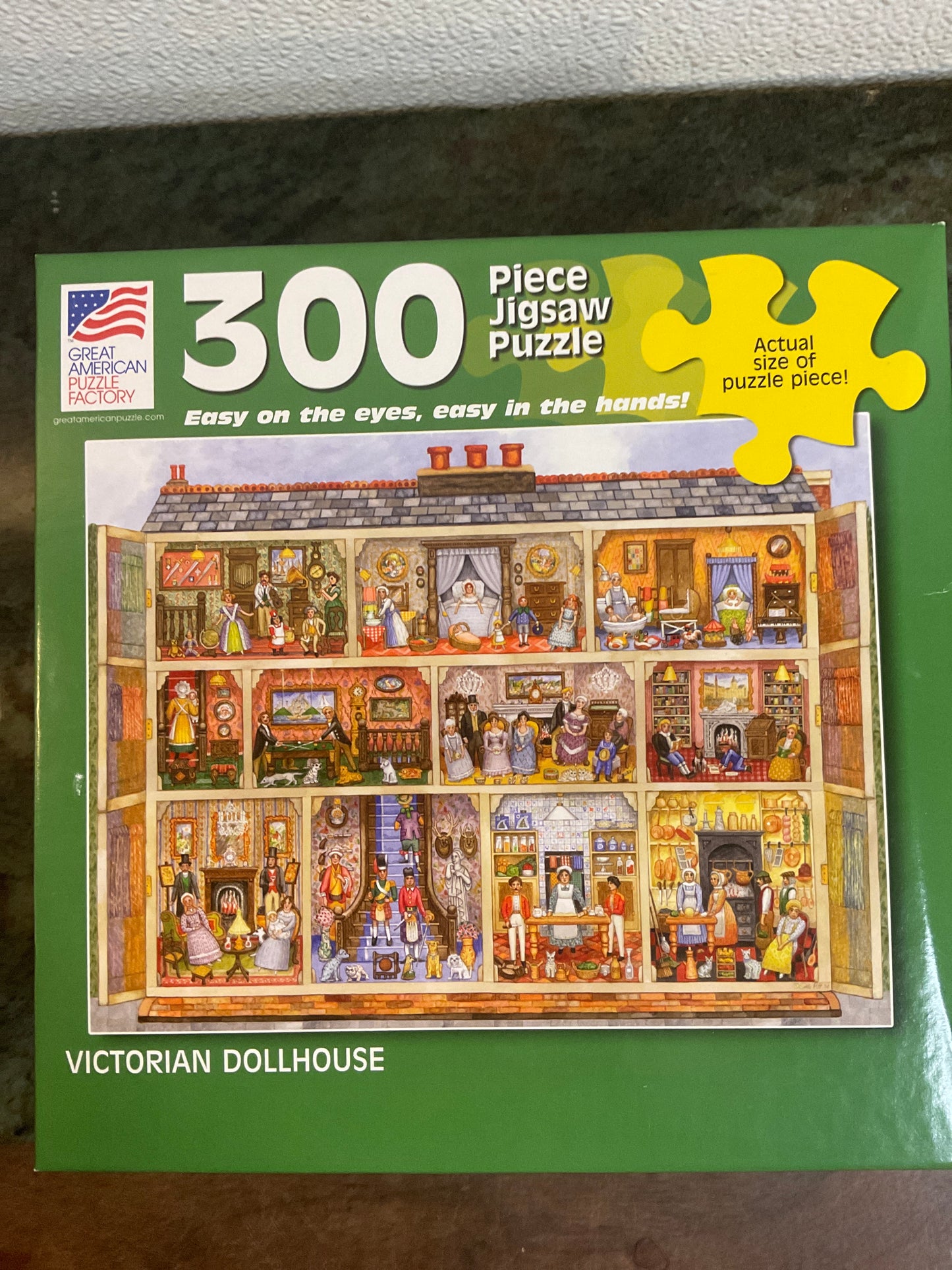 300 Large Piece Victorian Dollhouse Puzzle
