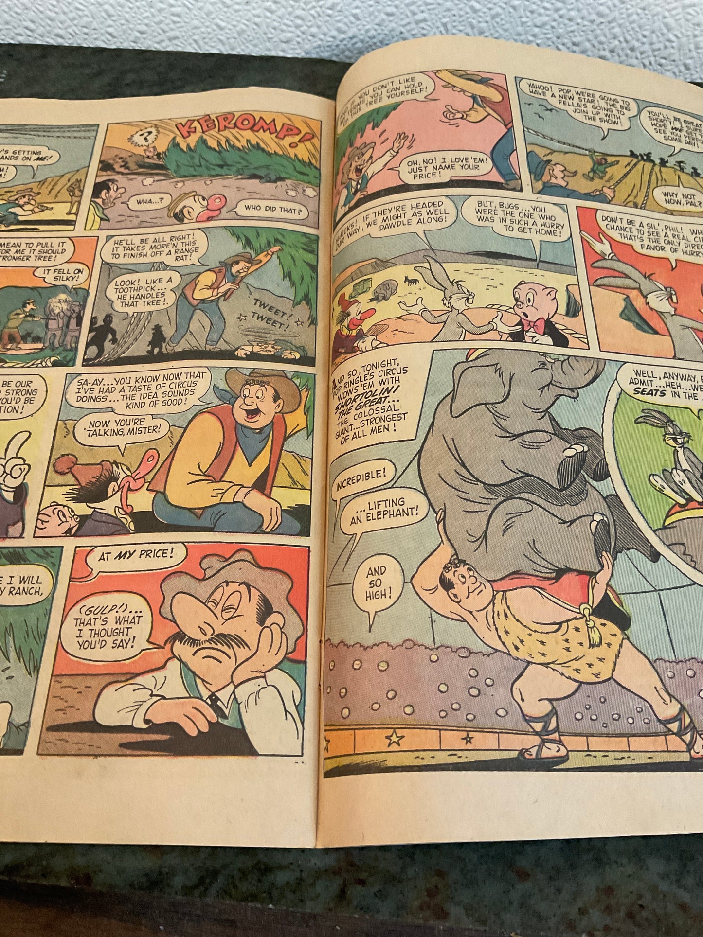 Comic Book Porky Pig