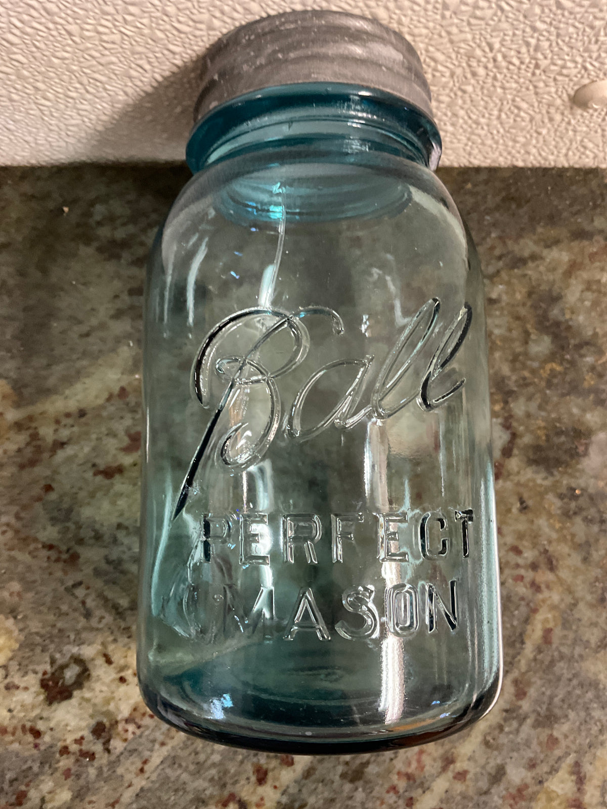 1923-1933’s Ball Perfect Mason Jar “Chipped”