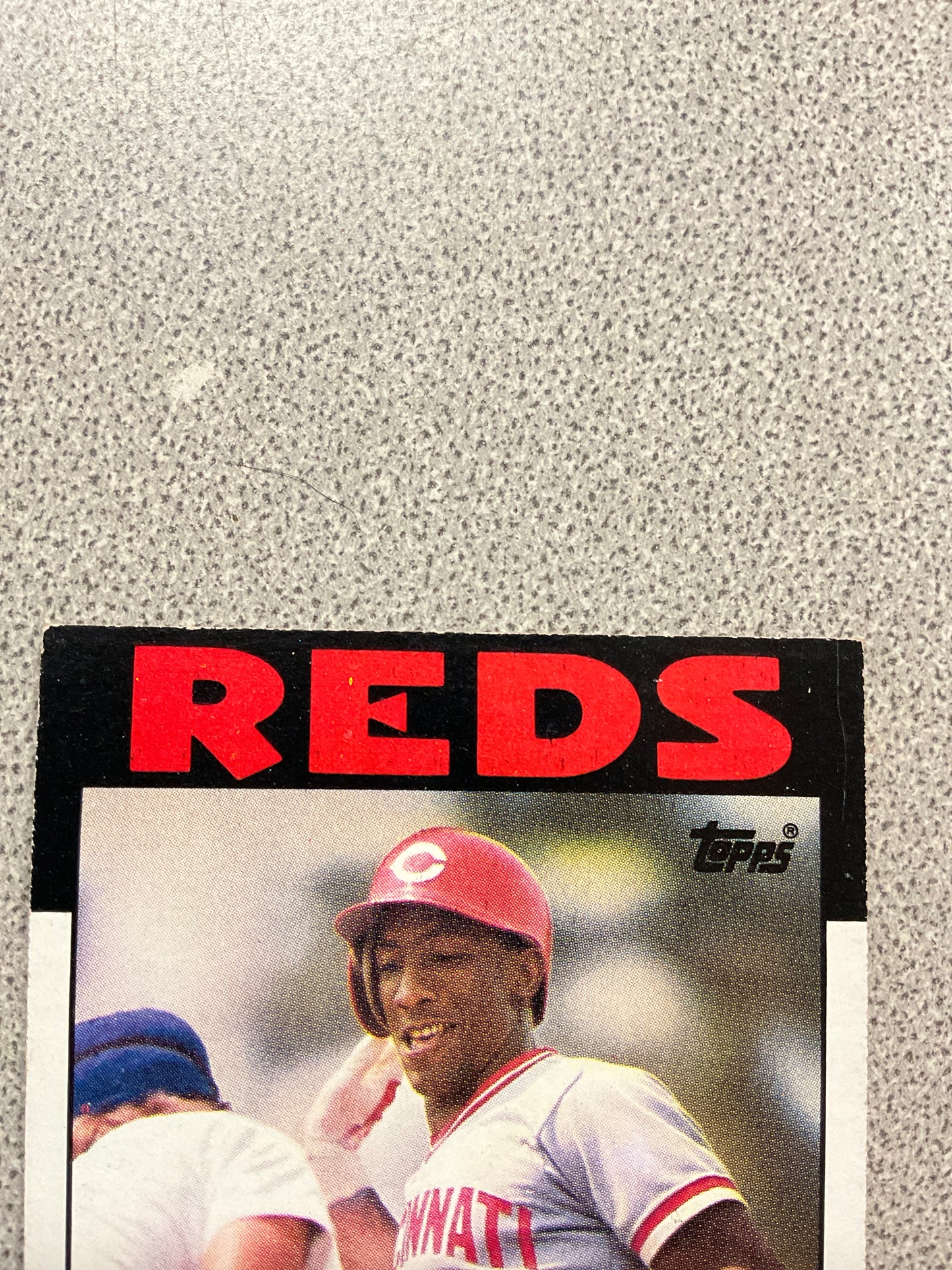 Baseball Card Eddie Milner