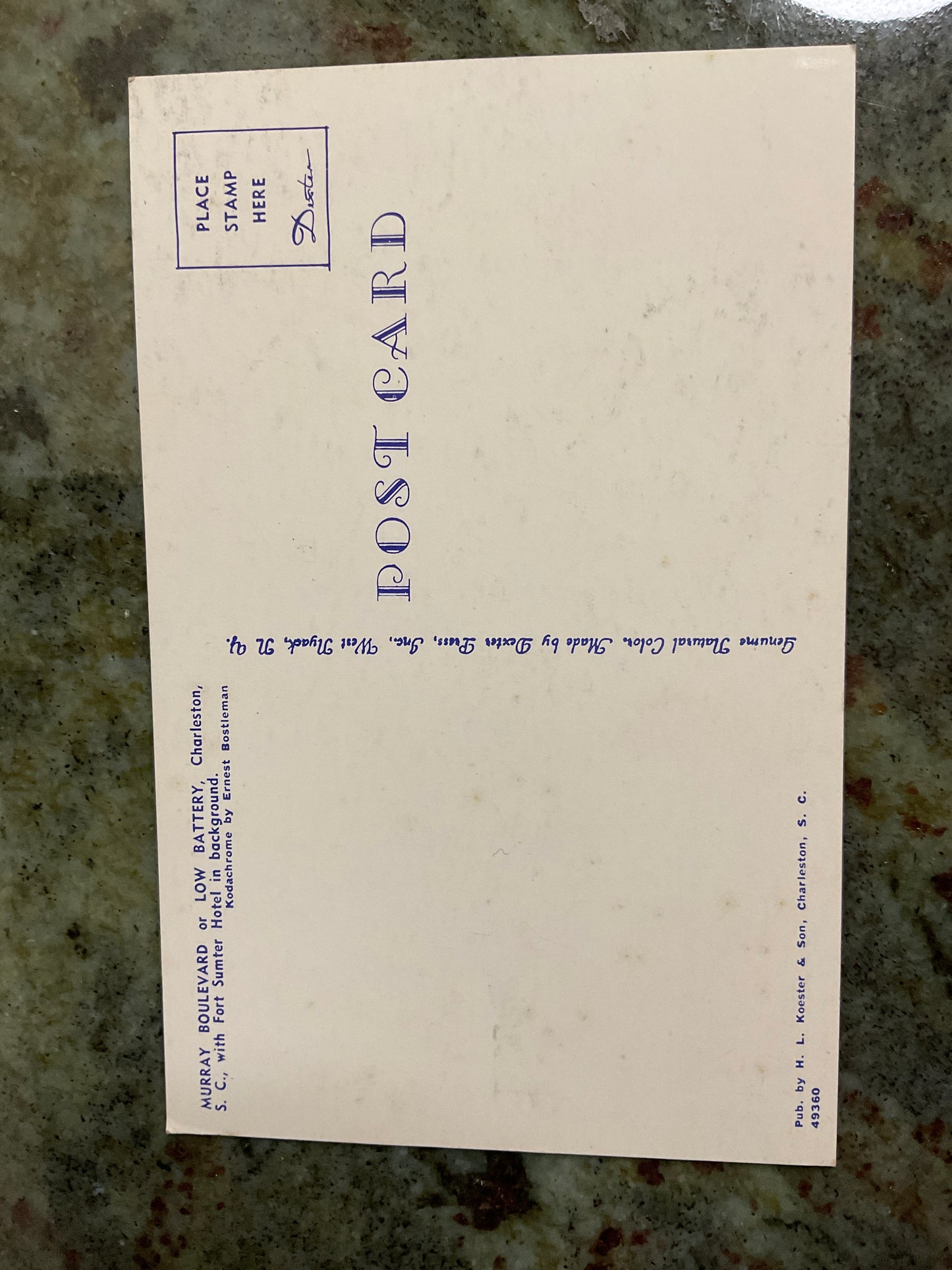 Vintage Post Card