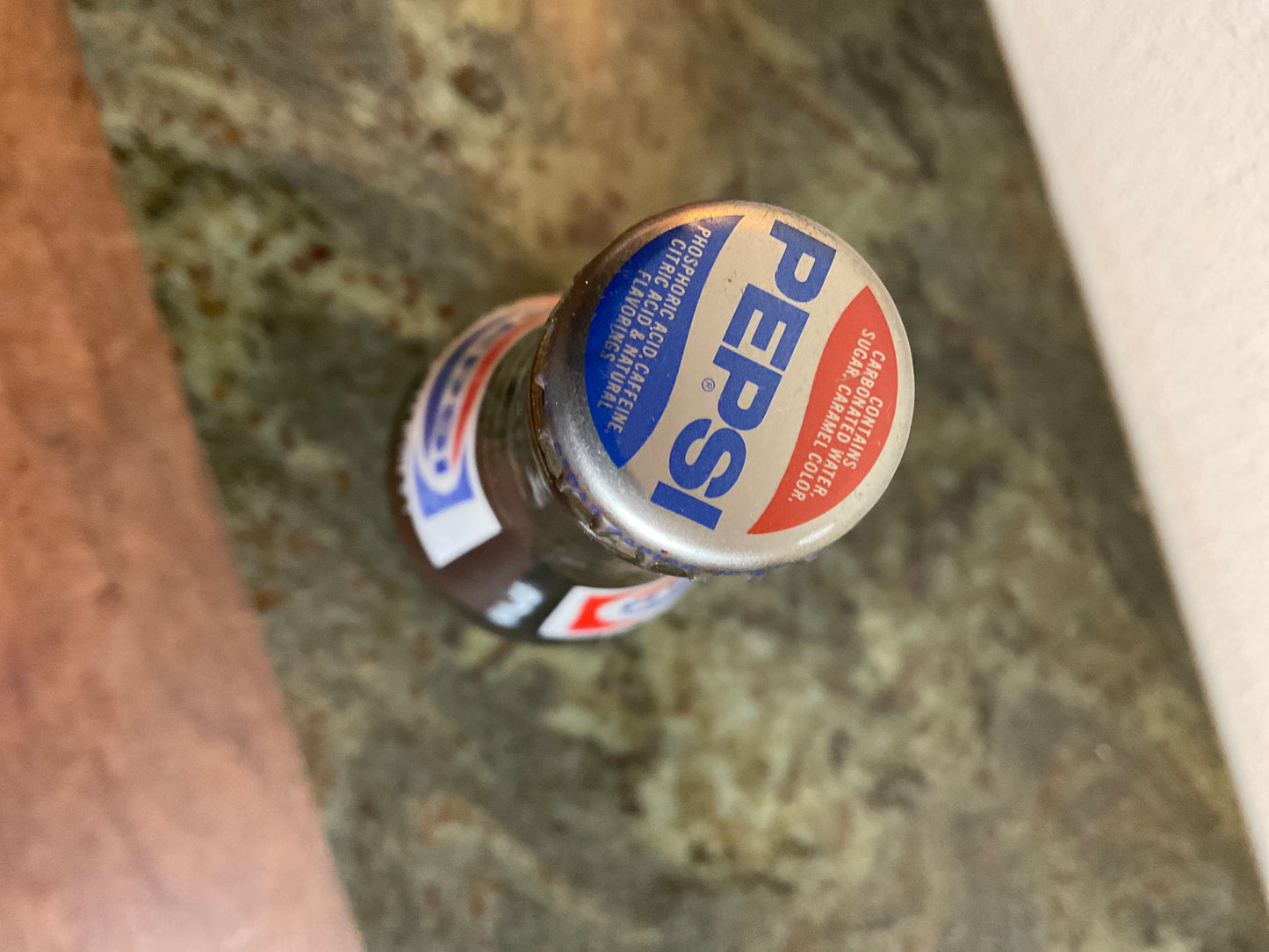 Commemorative Filled Soda Bottle