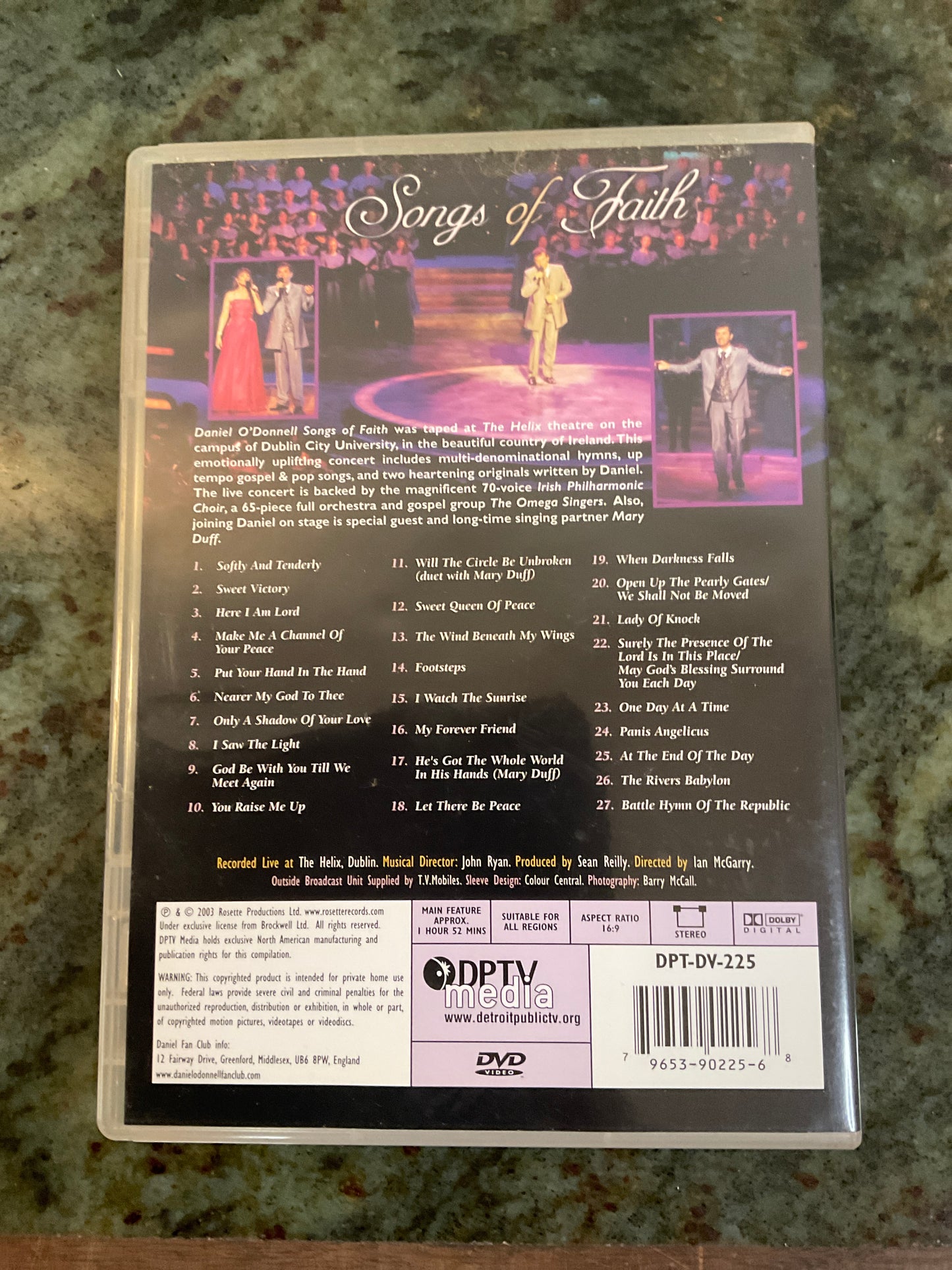 Daniel O’Donnell Songs Of Faith