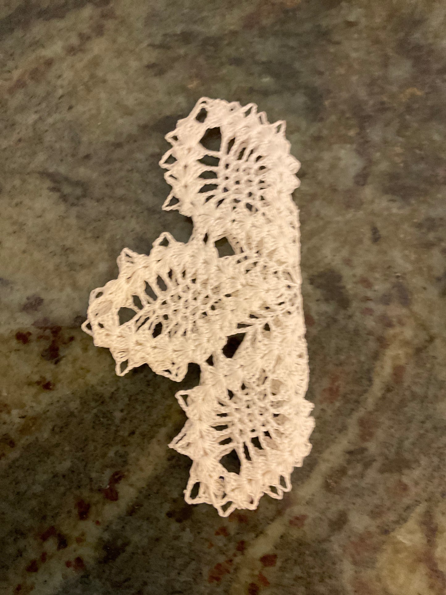 Crocheted Snowflake Doily