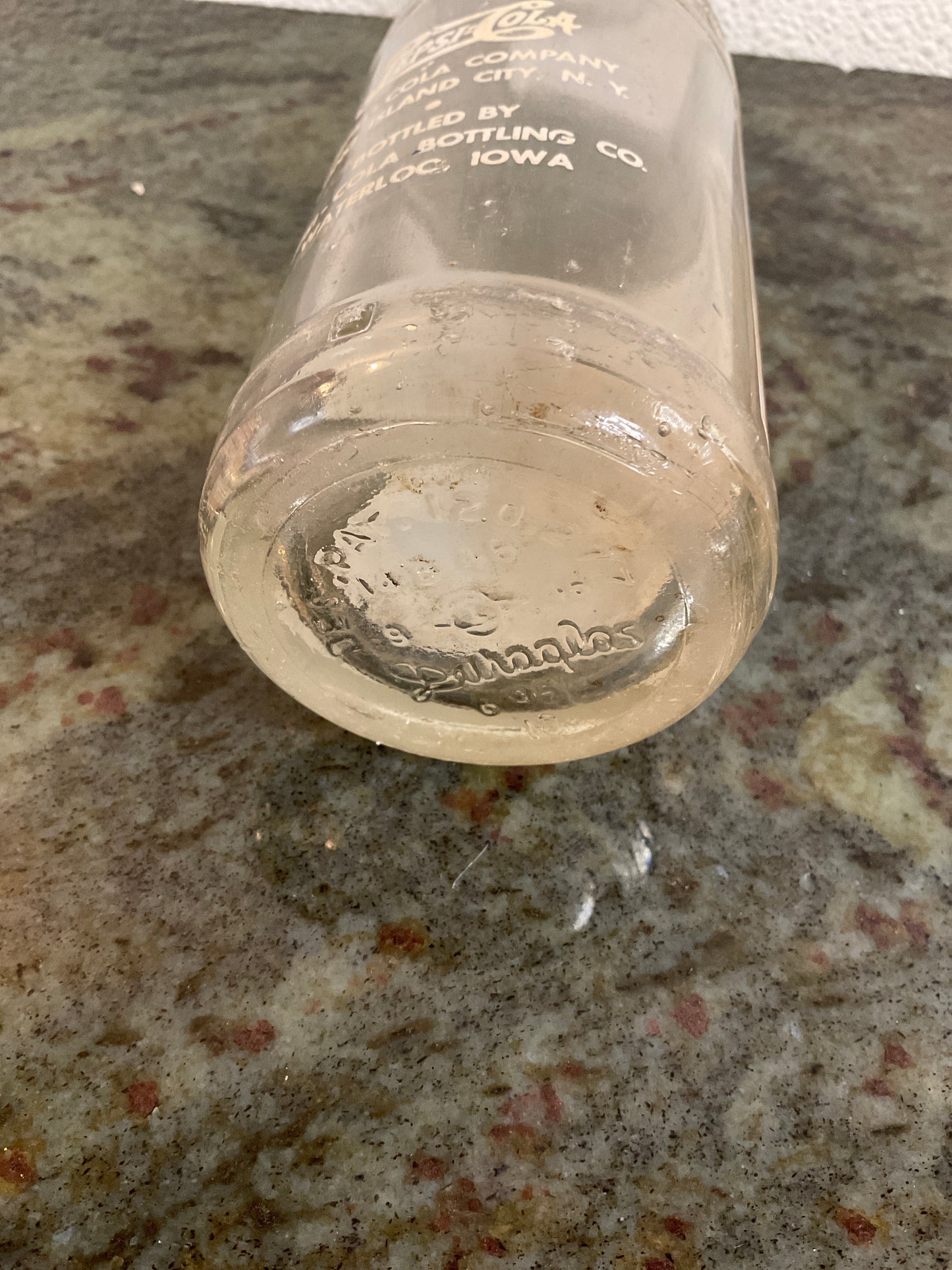 12 oz. Pepsi Cola Glass Bottle