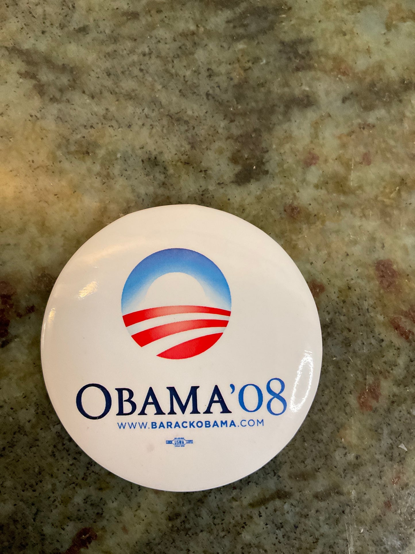 Obama “08” Button