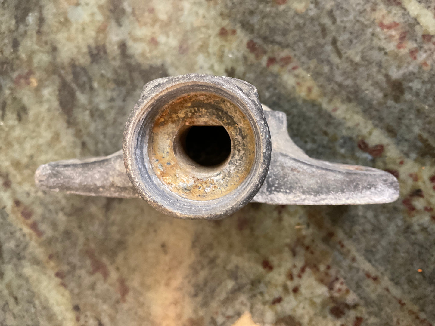 Vtg Rain Bird Galv Steel Sprinkler