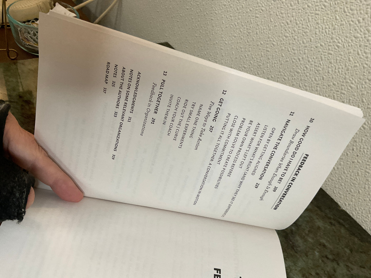 Book Thanks for the Feedback 2014