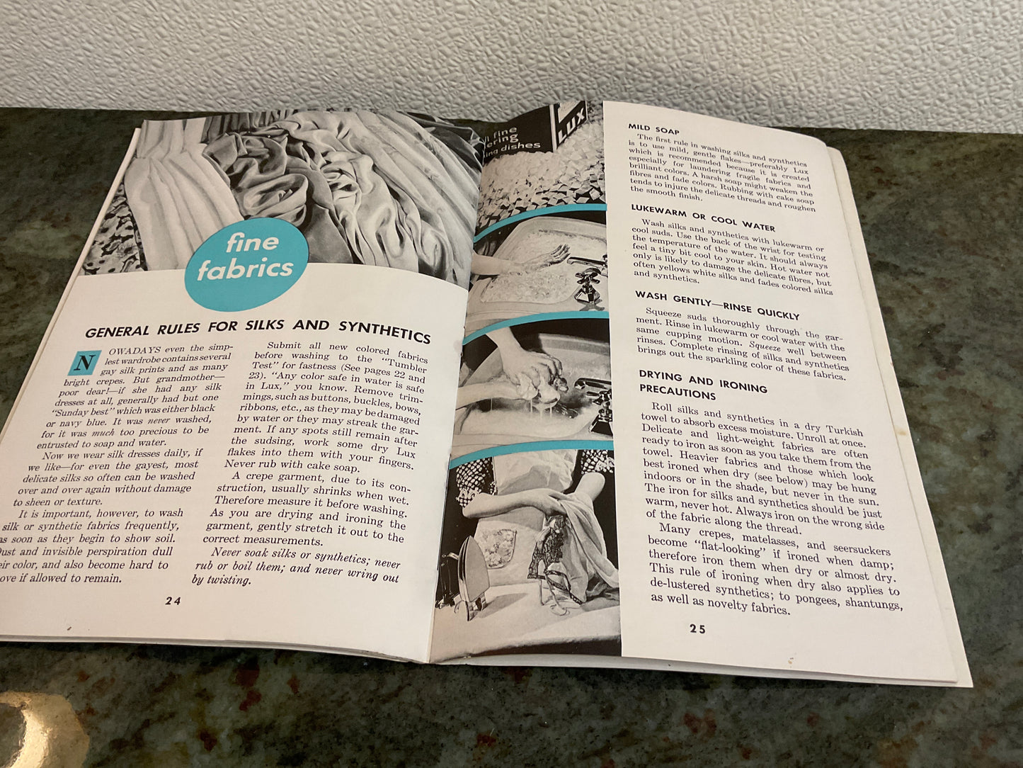 1936 Modern Home Laundering Booklet