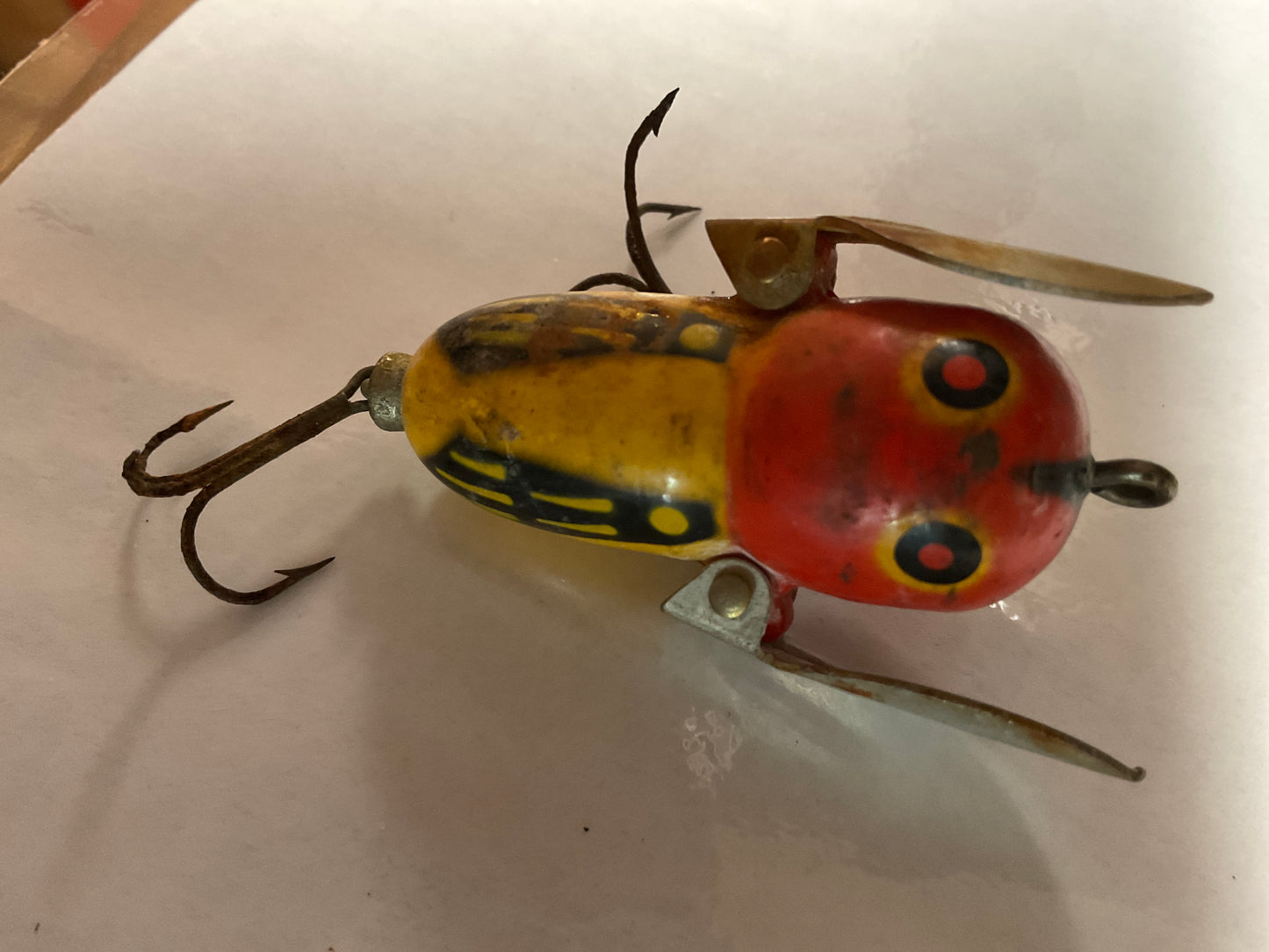 Vtg Heddon Tiny Crazy Crawler