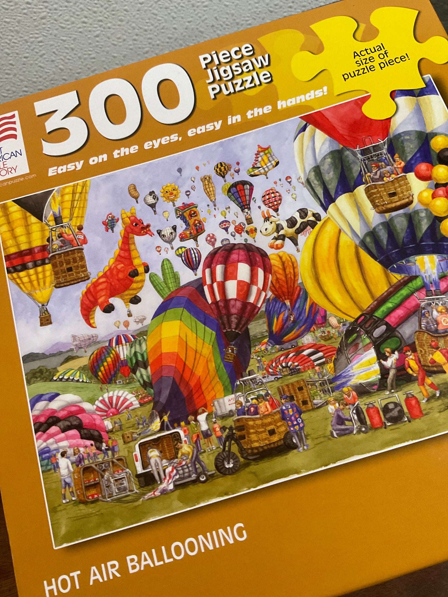 300 Large Piece Hot Ballooning Puzzle