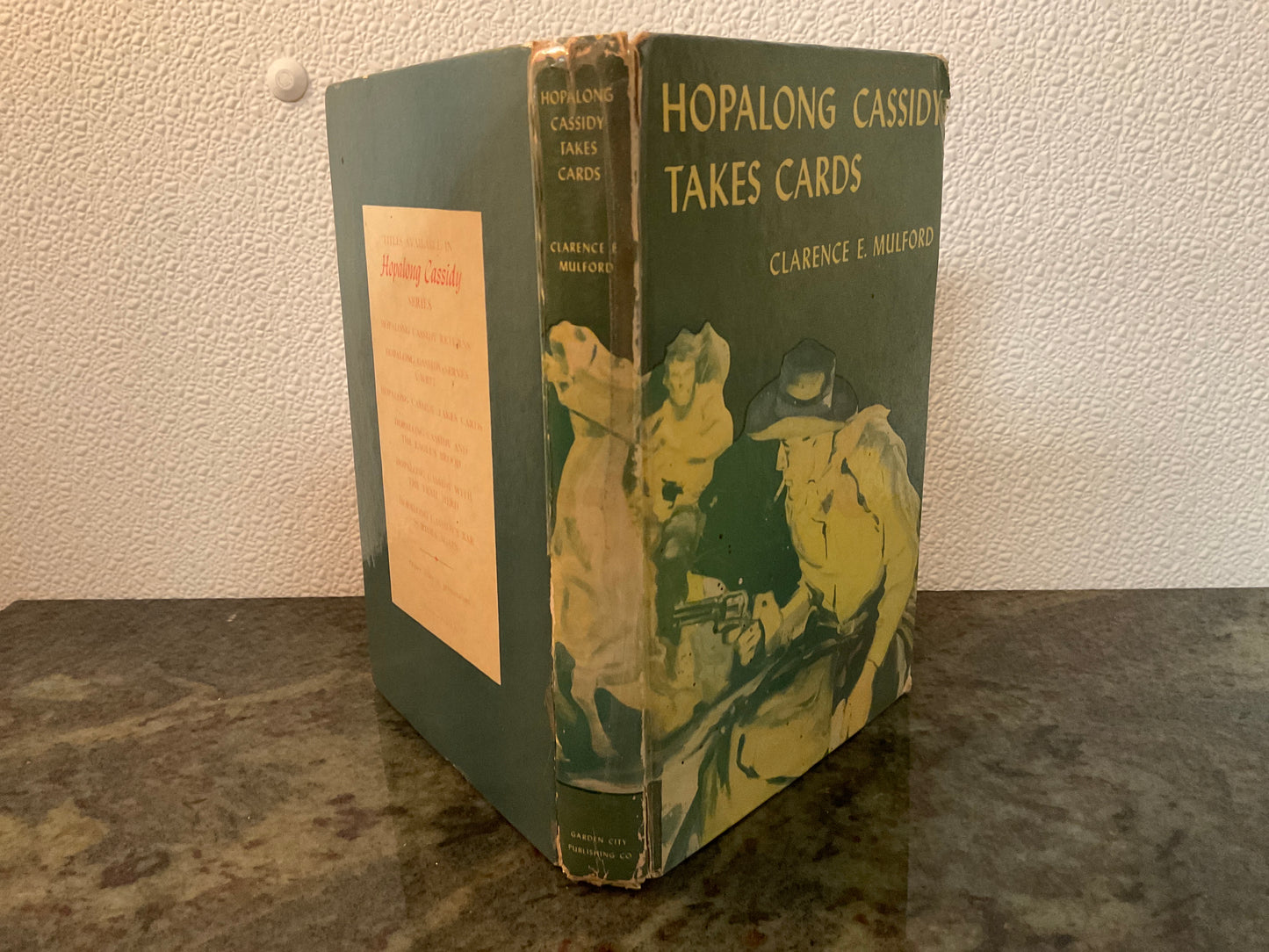 Hop along Cassidy Takes Cards book.