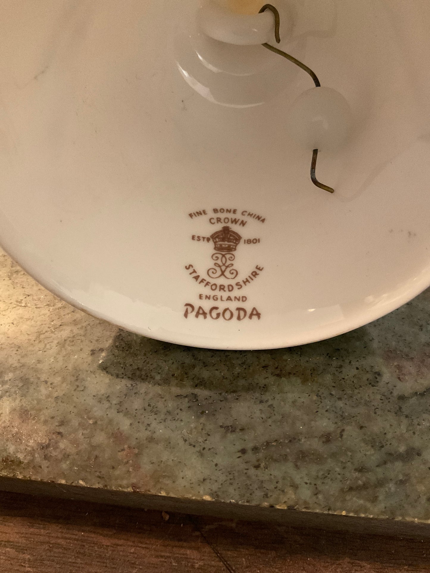 Staffordshire England Pagoda Bell