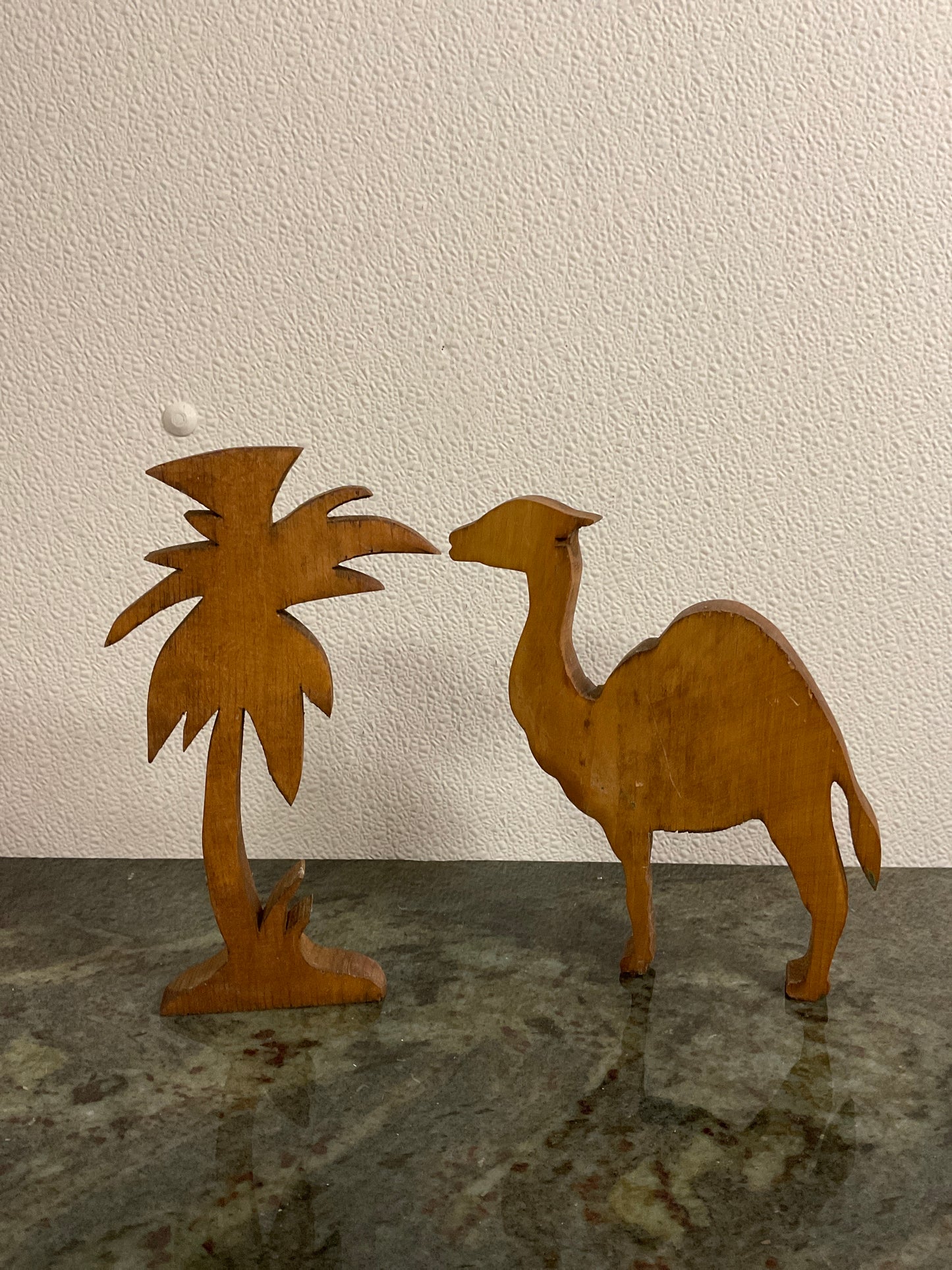 8 Pc. Wood Nativity Set