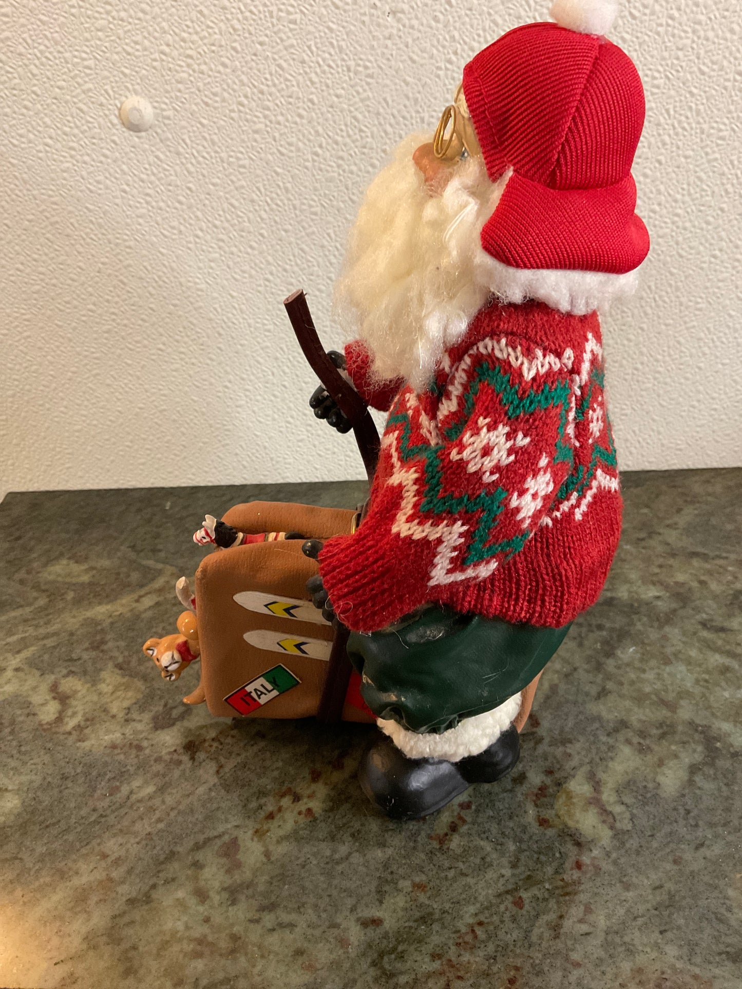 Vintage Traveling Santa
