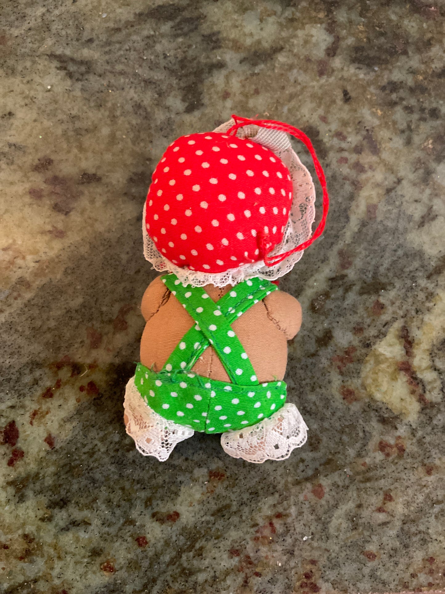 Vintage Christmas Bear Ornament
