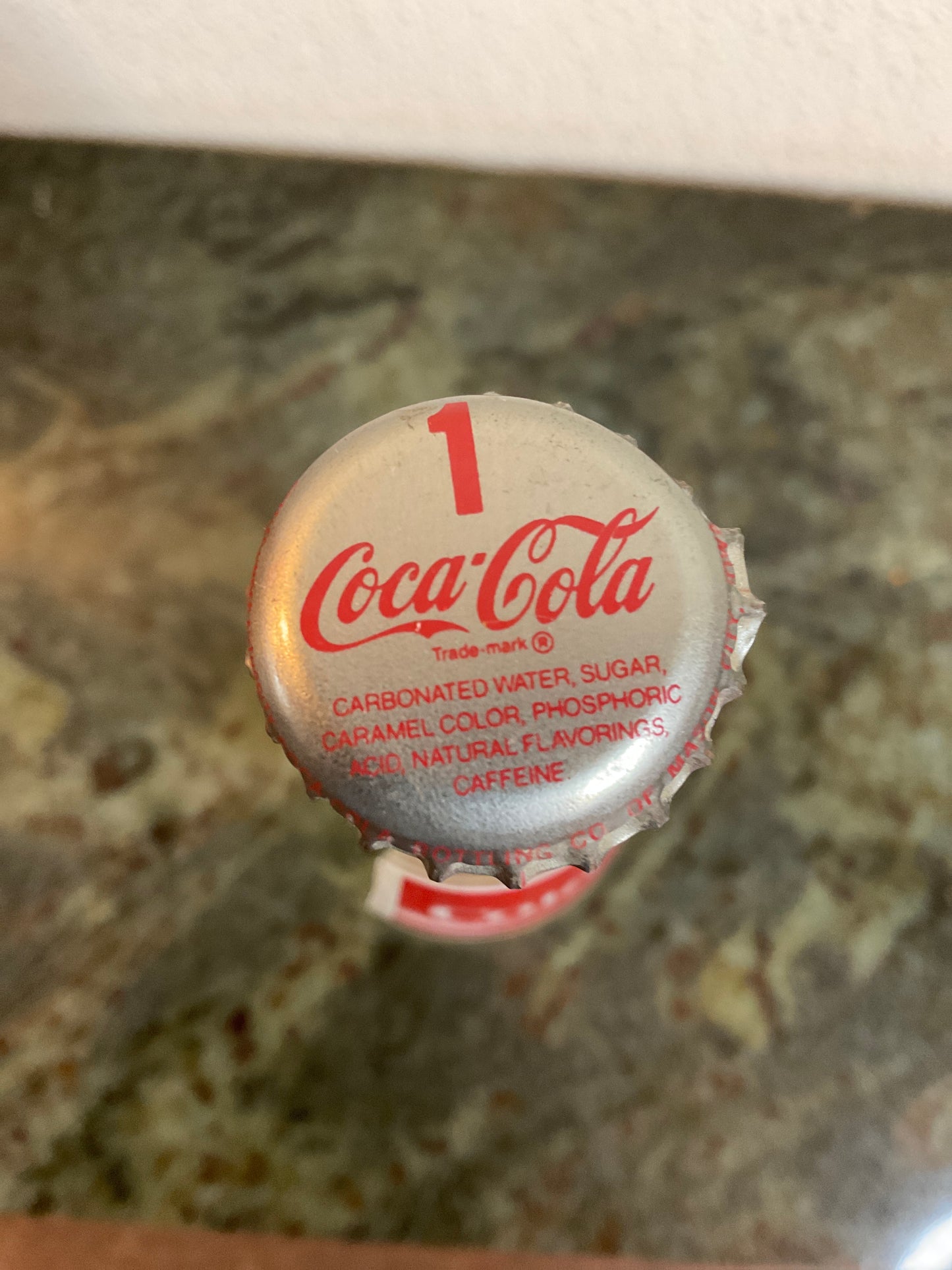Vintage 1991 Coke Commemorative Bottle