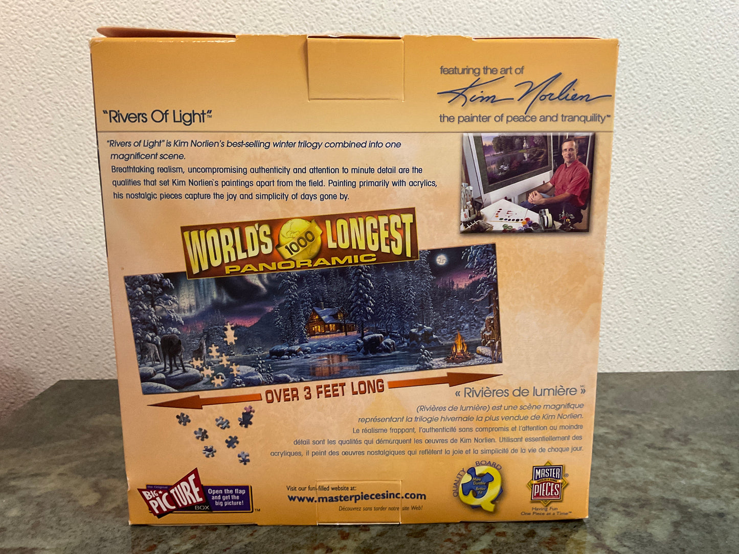 Large 1000 Piece Panaramic Hidden Images Puzzle