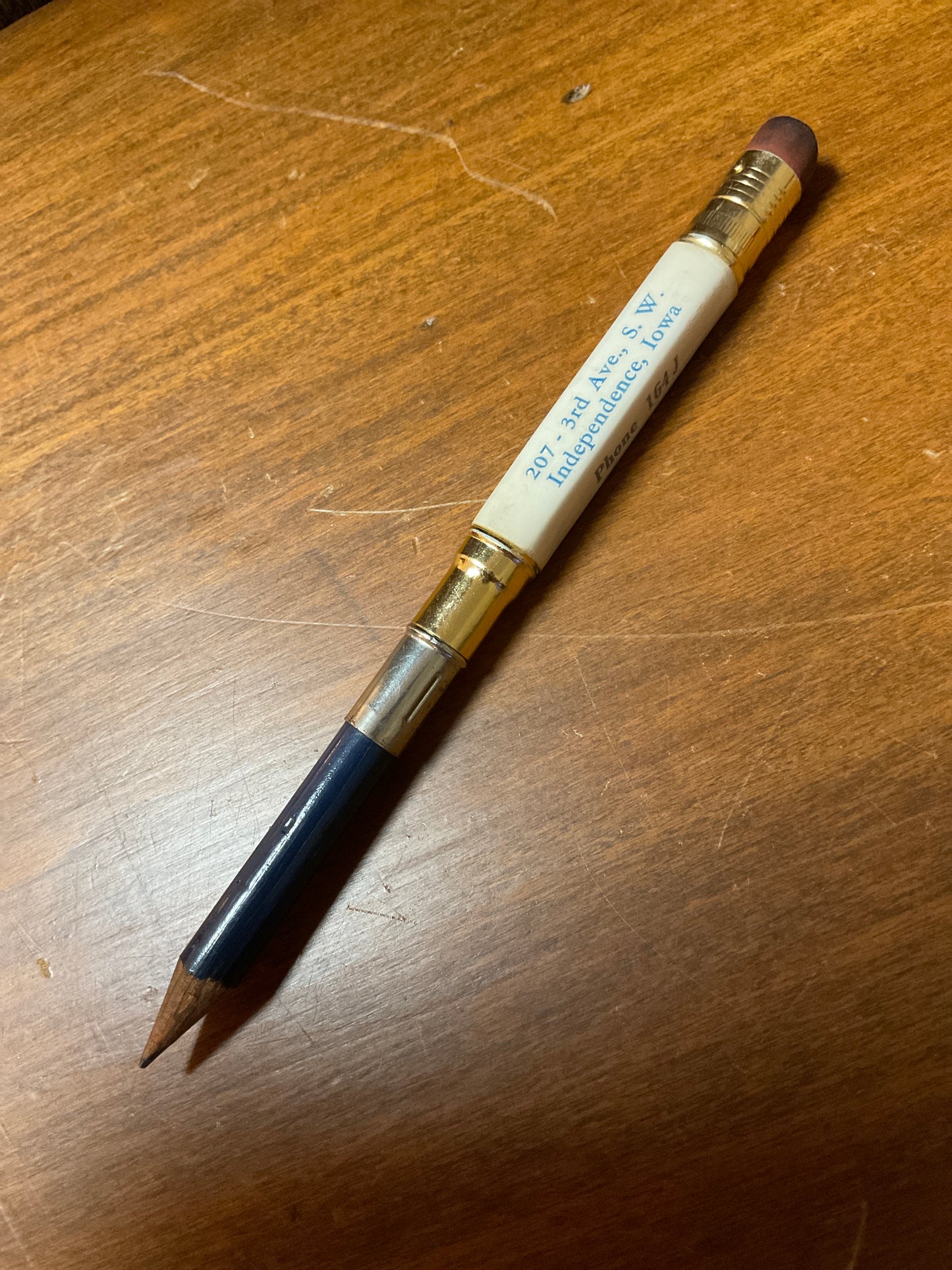 Vtg W.E. Schutte Pioneer Seed Pencil