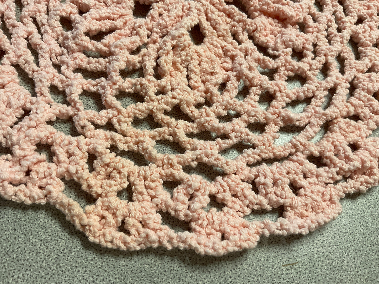 10” Pink Doily