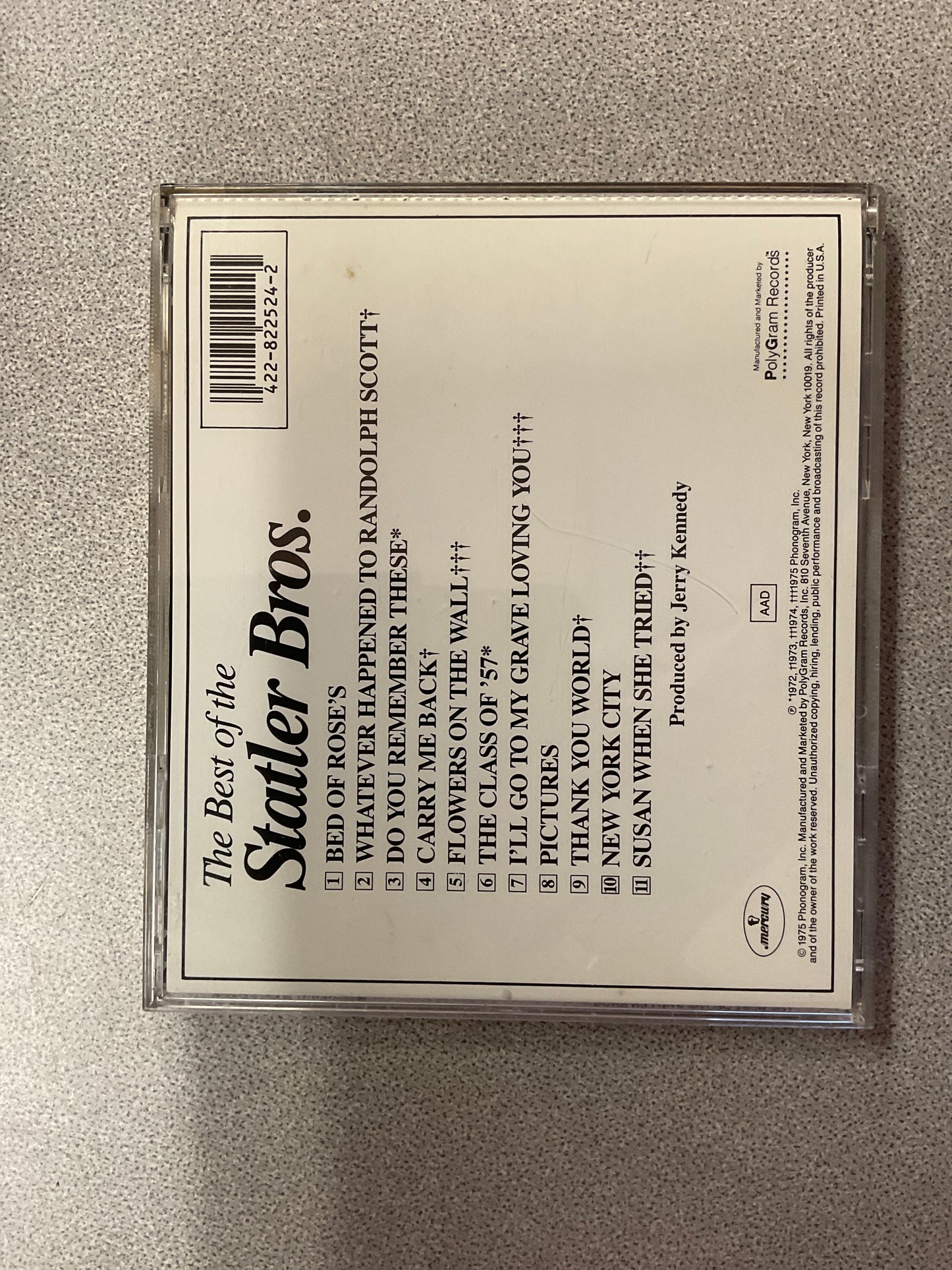CD The Best of the Stanley Bros.