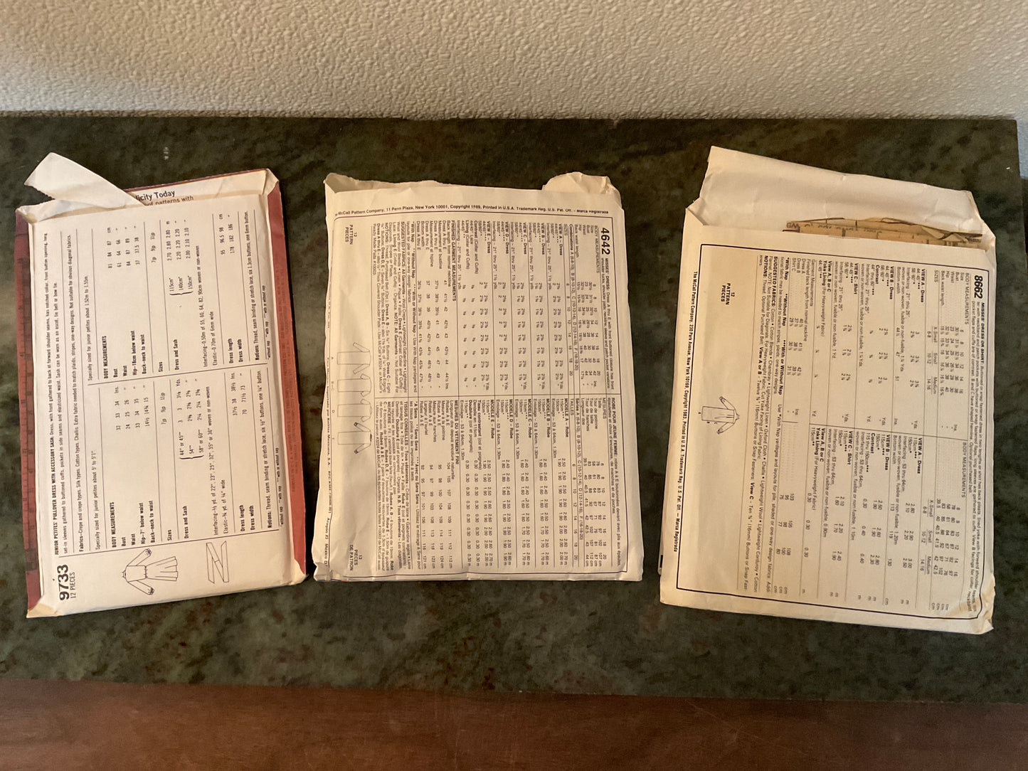 Bundle of 3 Sewing Patterns