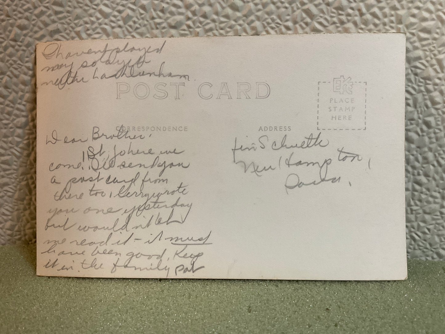 Wapsi Country Club post card