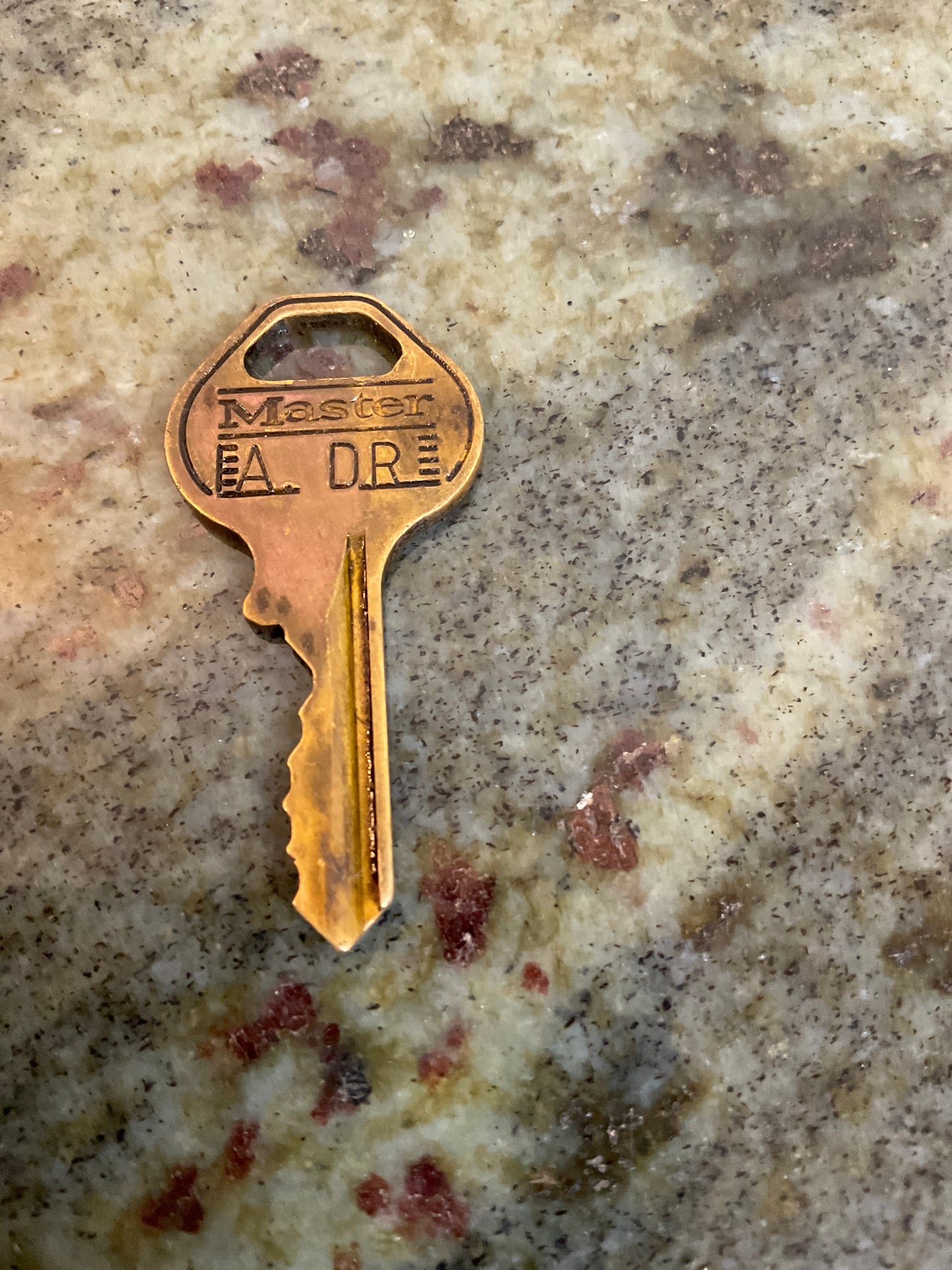 Vintage Master Lock Key