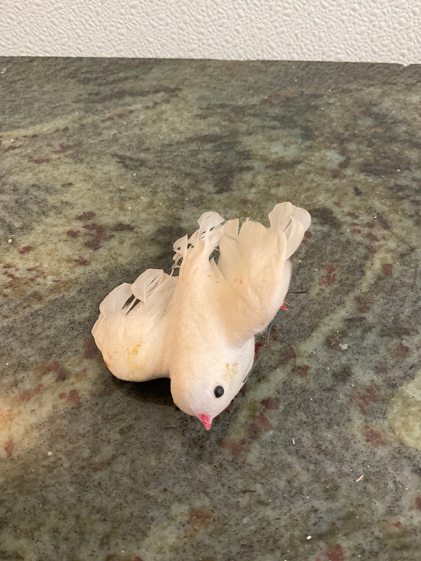 Small Vintage White Bird