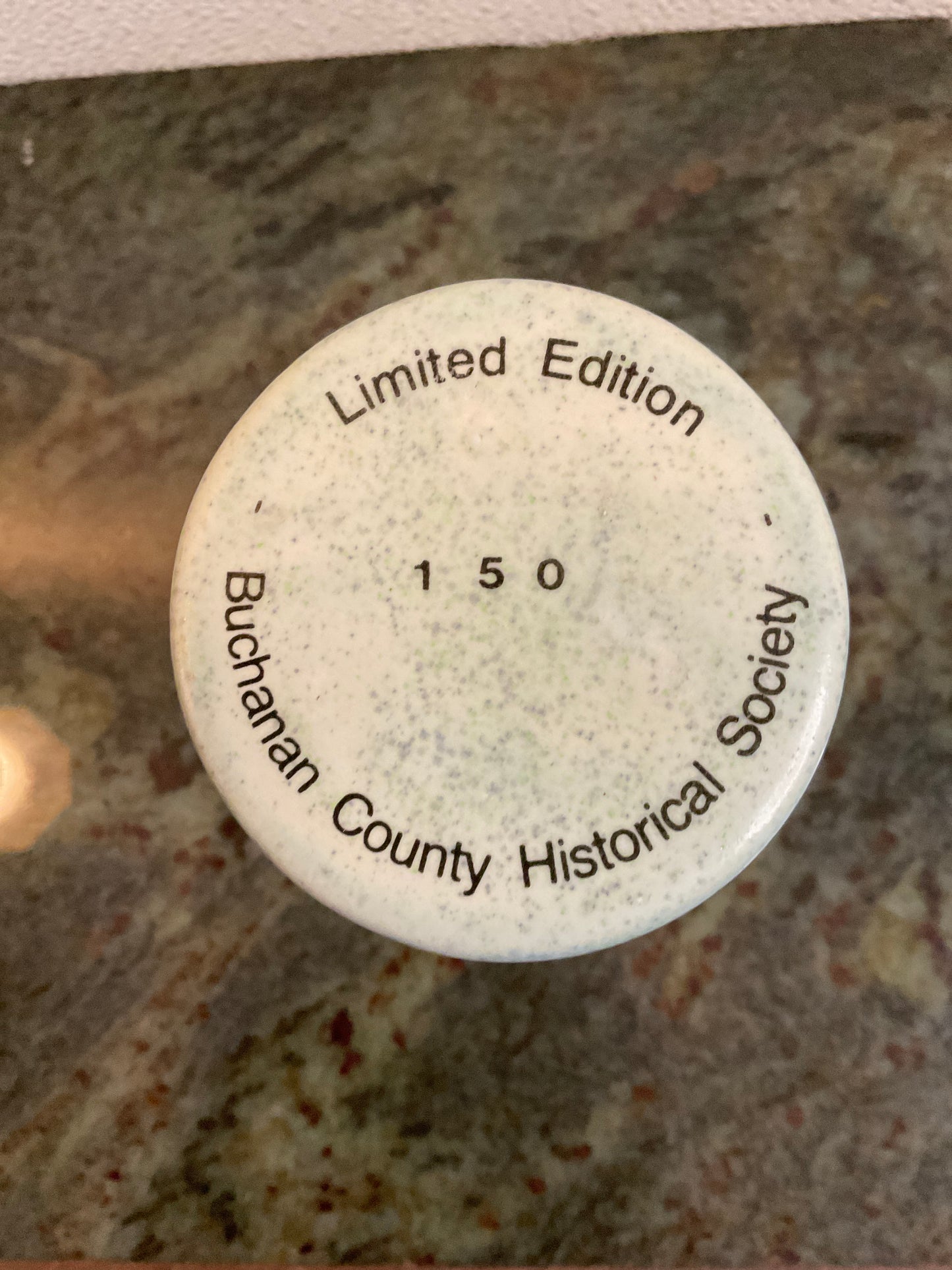Wapsipinicon Mill Limited Edition Milk Jug #150 Independence Iowa.