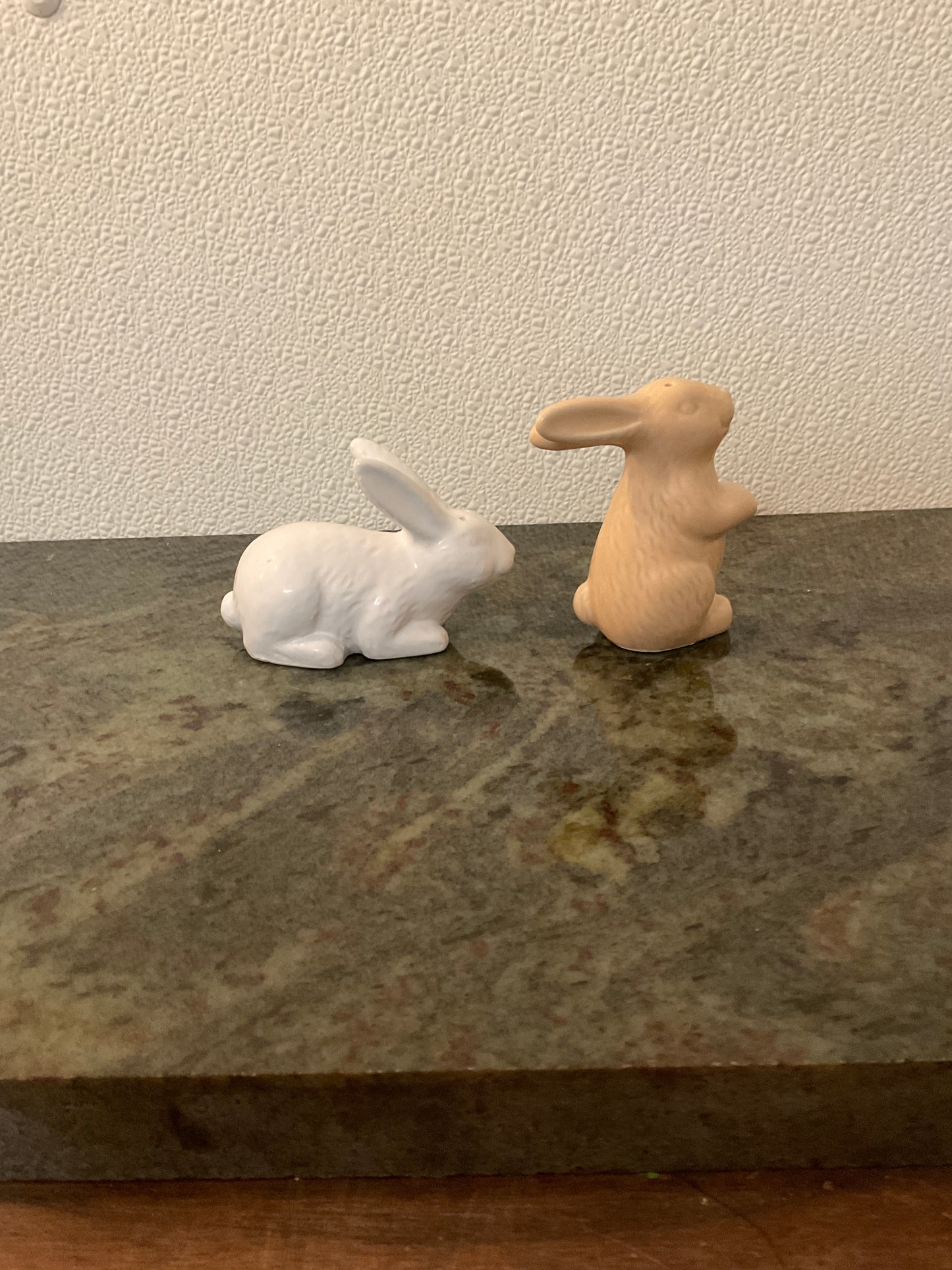 Ceramic Easter Bunny Salt And Pepper Shaker